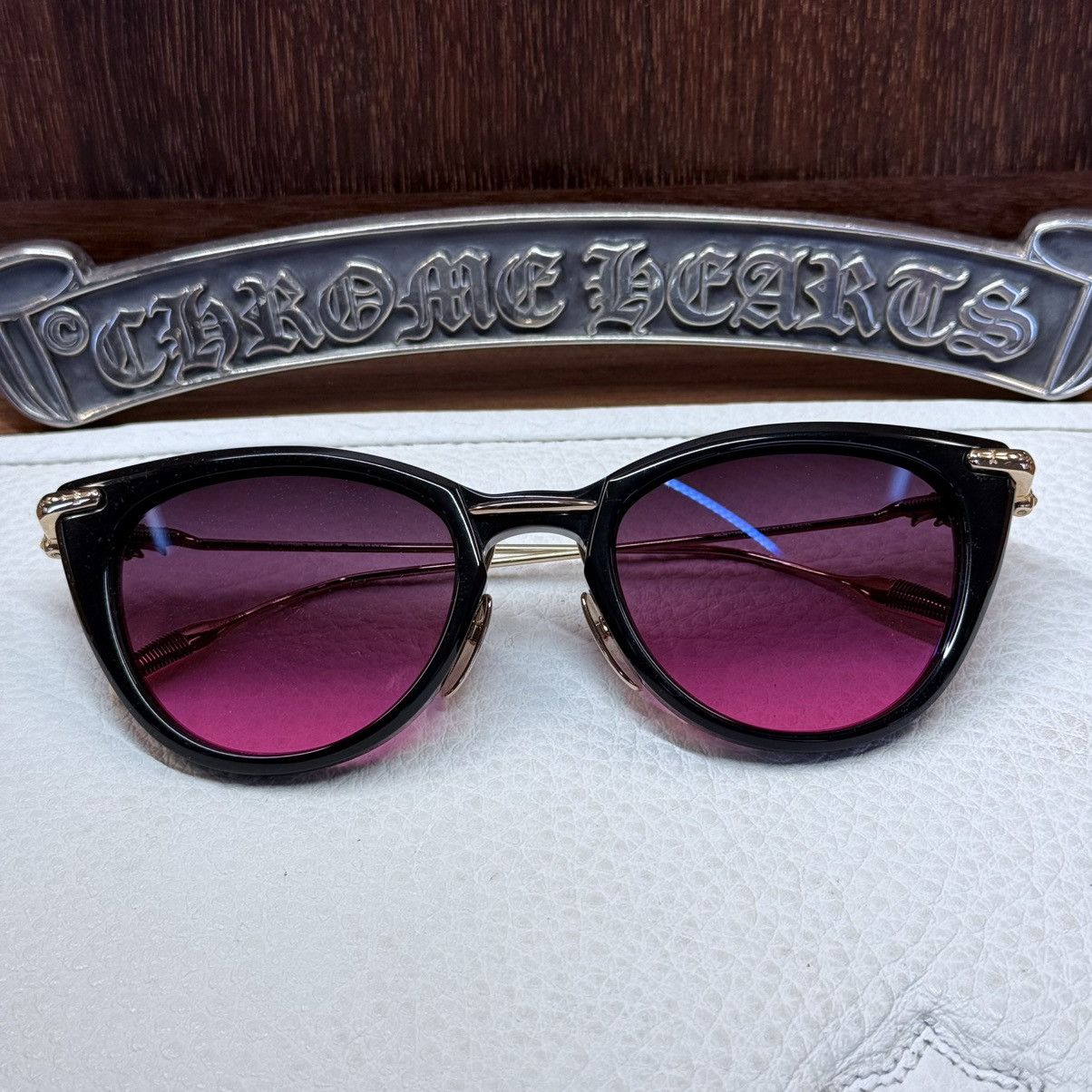 Chrome Hearts Chrome Hearts NEW LOVER 1/1 ‘Eroticism’ Sunglasses Size ONE SIZE - 1 Thumbnail