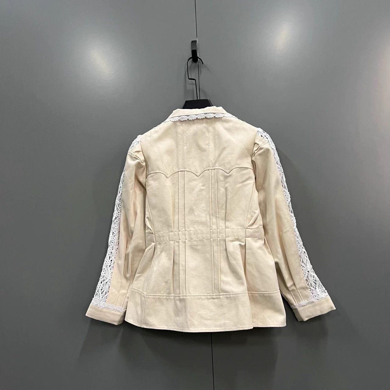 Maison Margiela Maison Margiela SS22 Lace Trim Jacket 38 Size S / US 4 / IT 40 - 2 Thumbnail