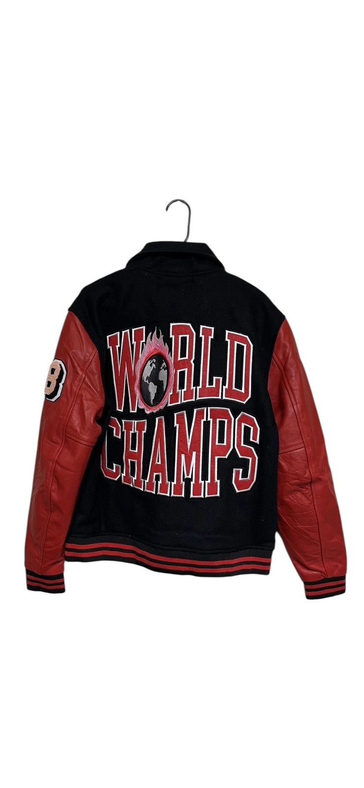 Homme + Femme La Homme Femme Small ( Fits Like Medium ) Varsity Jacket Red Size US S / EU 44-46 / 1 - 8 Thumbnail