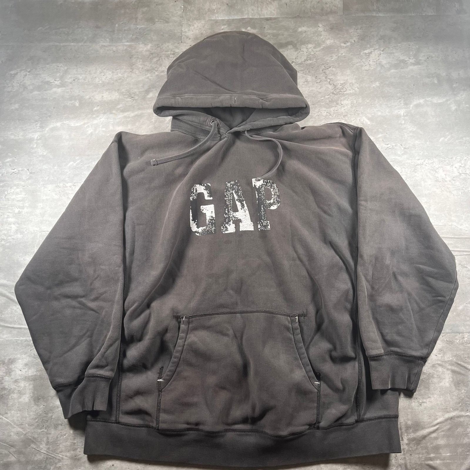 Gap vintage faded gap hoodie Size US XL / EU 56 / 4 - 1 Thumbnail