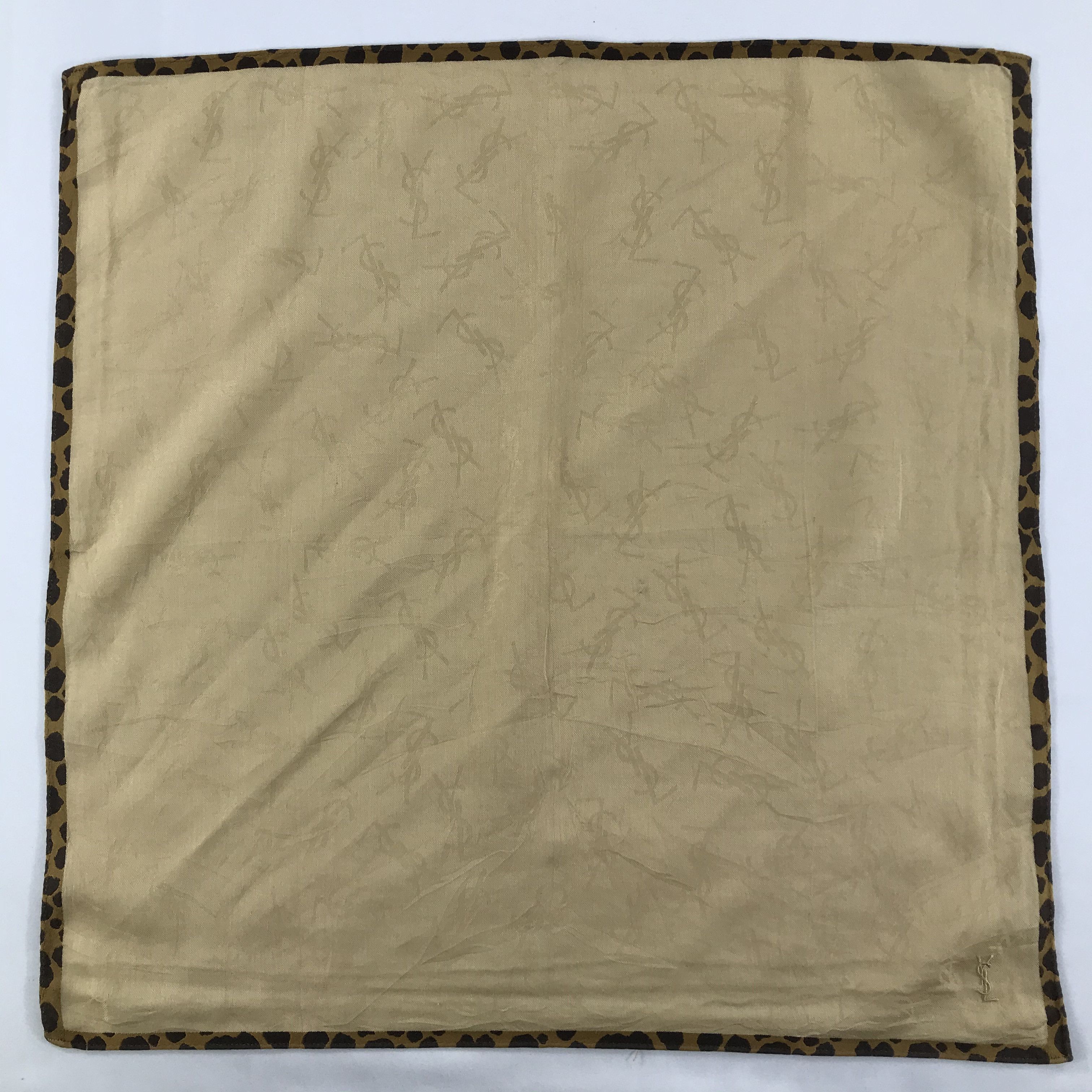 Vintage × Yves Saint Laurent Yves Saint Laurent Bandana /Handkerchief/Neckerchief -S1540 Size ONE SIZE - 1 Thumbnail