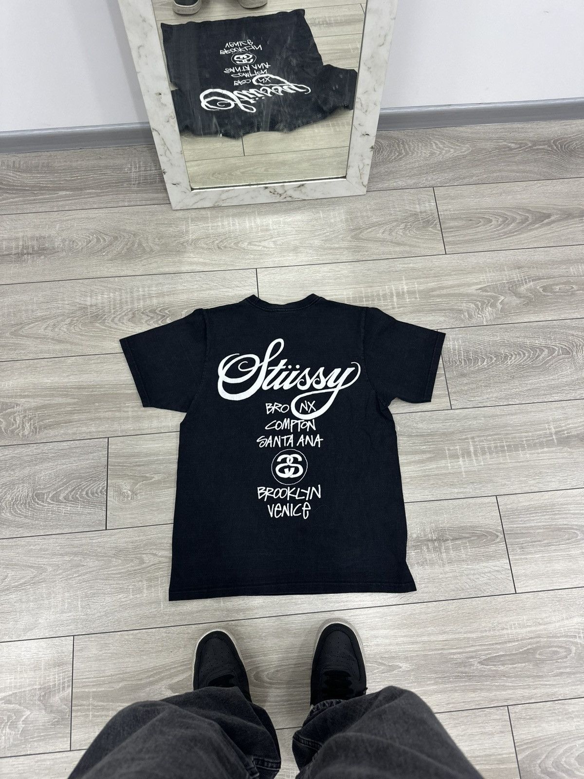 Stussy Stussy Vintage World Tour T-Shirt Tee Y2K Size US S / EU 44-46 / 1 - 5 Thumbnail