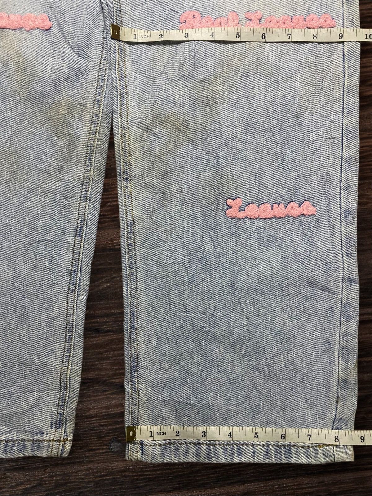 Japanese Brand Pink and blue I.V.I. jeans #festivalvibes Size US 26 / EU 42 - 16 Thumbnail
