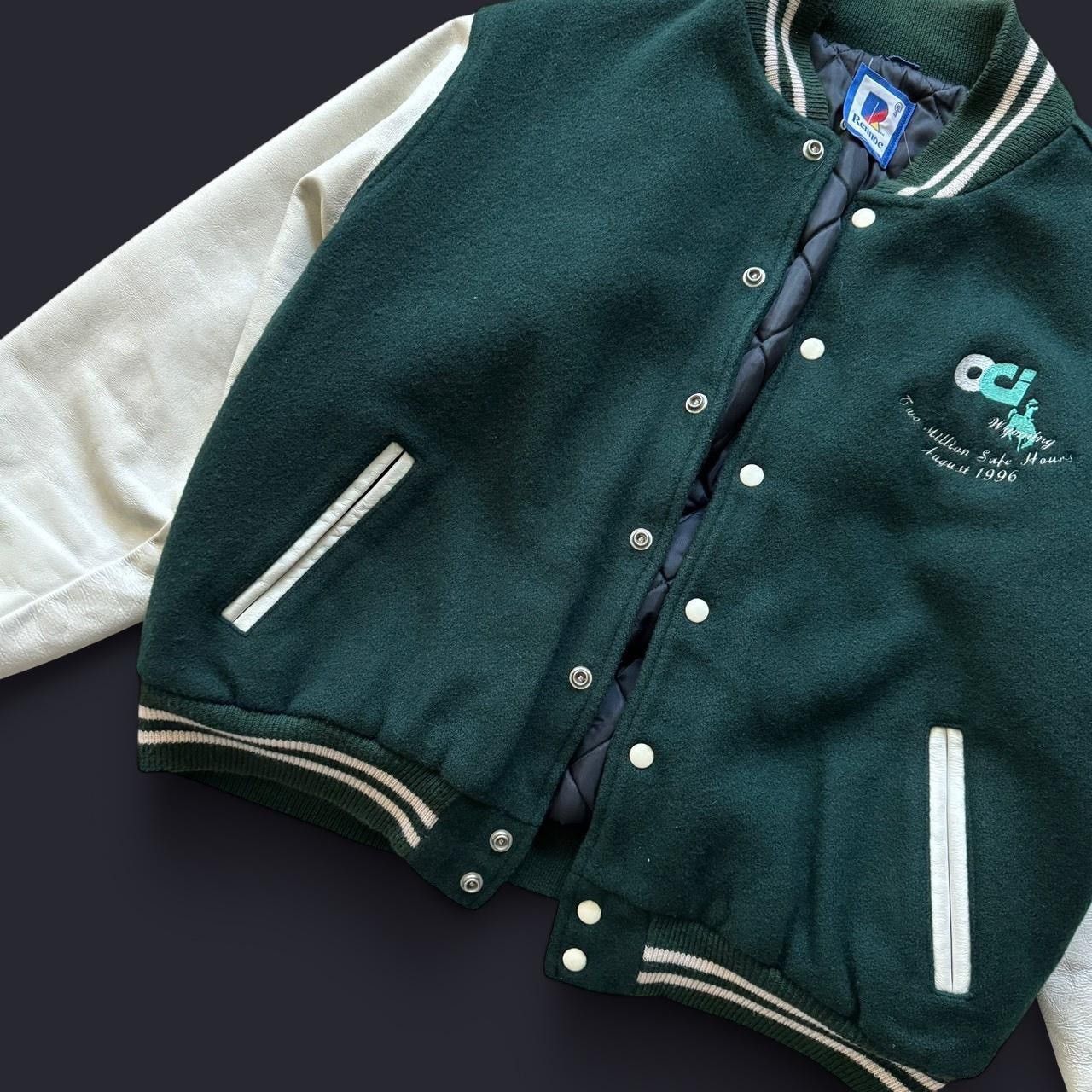 Rennoc × Vintage Vintage late 90s varsity jacket Size US XL / EU 56 / 4 - 4 Thumbnail