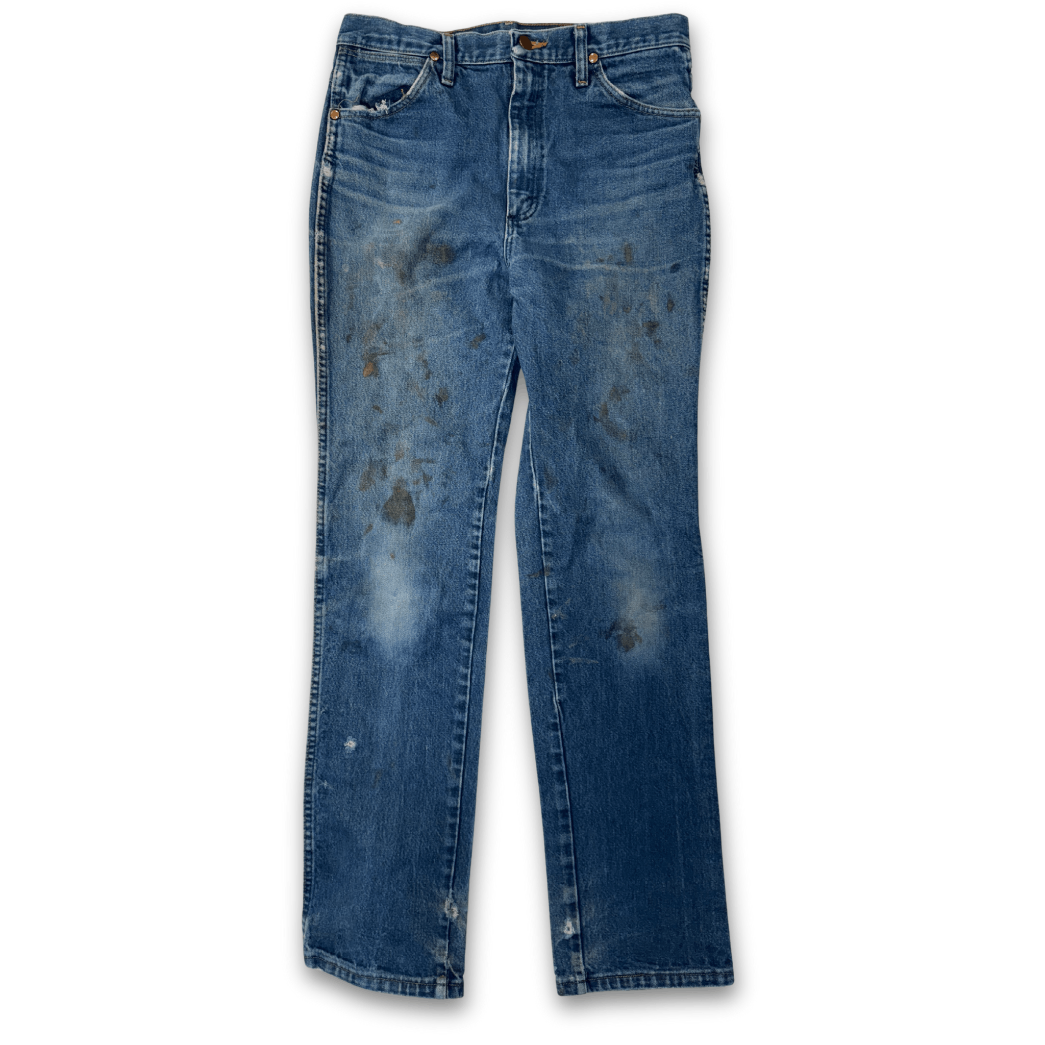 Wrangler Wrangler Rugged Distressed Relaxed Fit Jeans | 32x34 Size US 32 / EU 48 - 1 Thumbnail