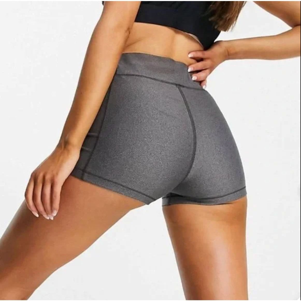 Under Armour Under Armour HeatGear Mid-Rise Shorty Shorts Gray Large Size 30" / US 8 / IT 44 - 2 Thumbnail