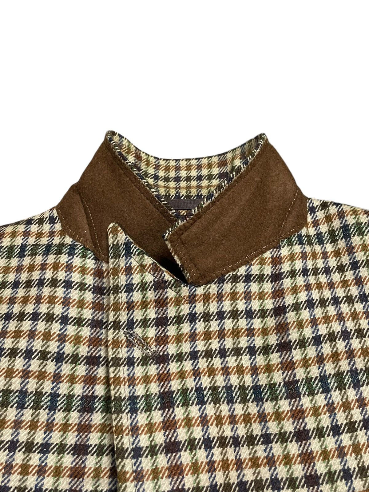 Yves Saint Laurent Vintage Yves Saint Laurent Single Breasted Plaid Wool Blazer Size US M / EU 48-50 / 2 - 13 Thumbnail