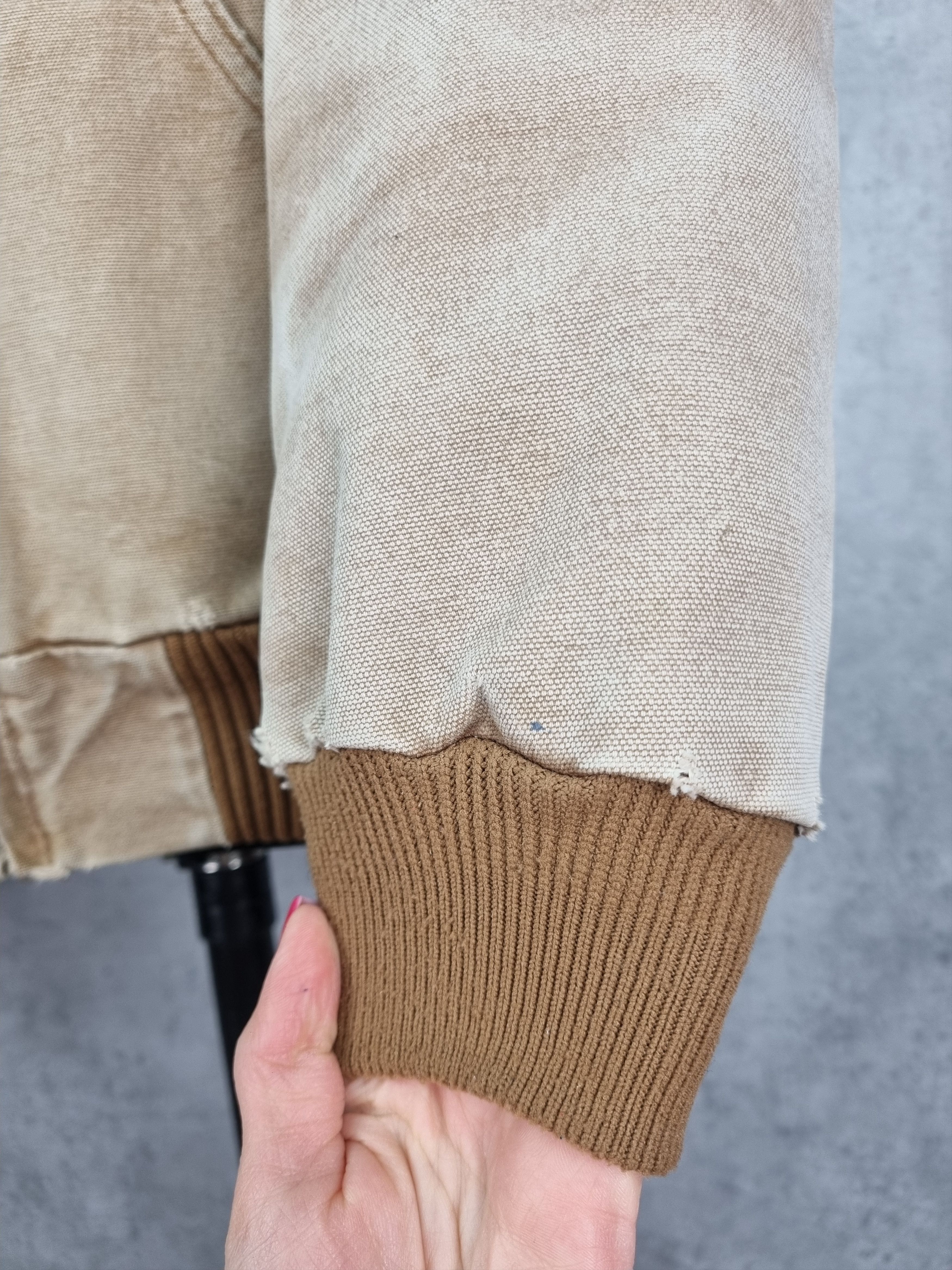 Carhartt Very Destroyed Ripped Dirty Distressed Carhartt Faded Jacket Size US L / EU 52-54 / 3 - 12 Thumbnail