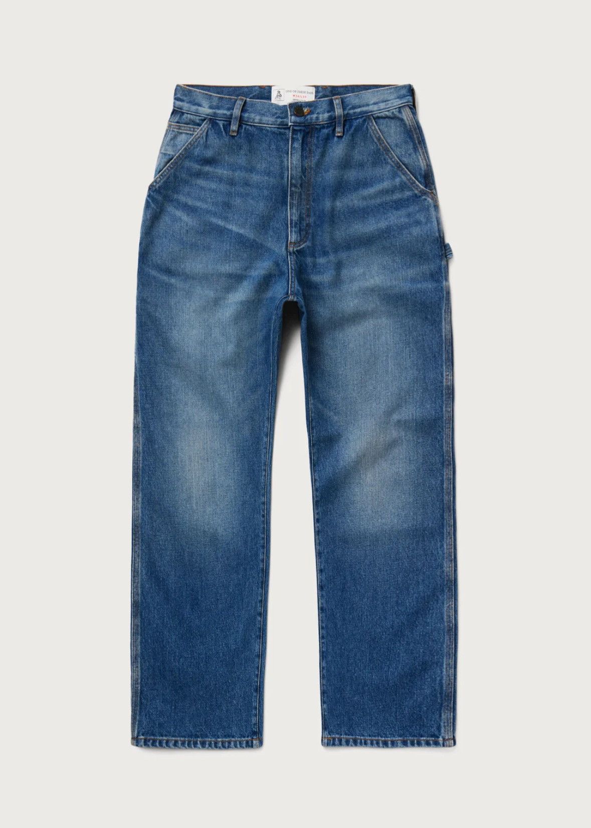 One of These Days Denim Painters Pant | Washed Denim Size US 32 / EU 48 - 1 Thumbnail