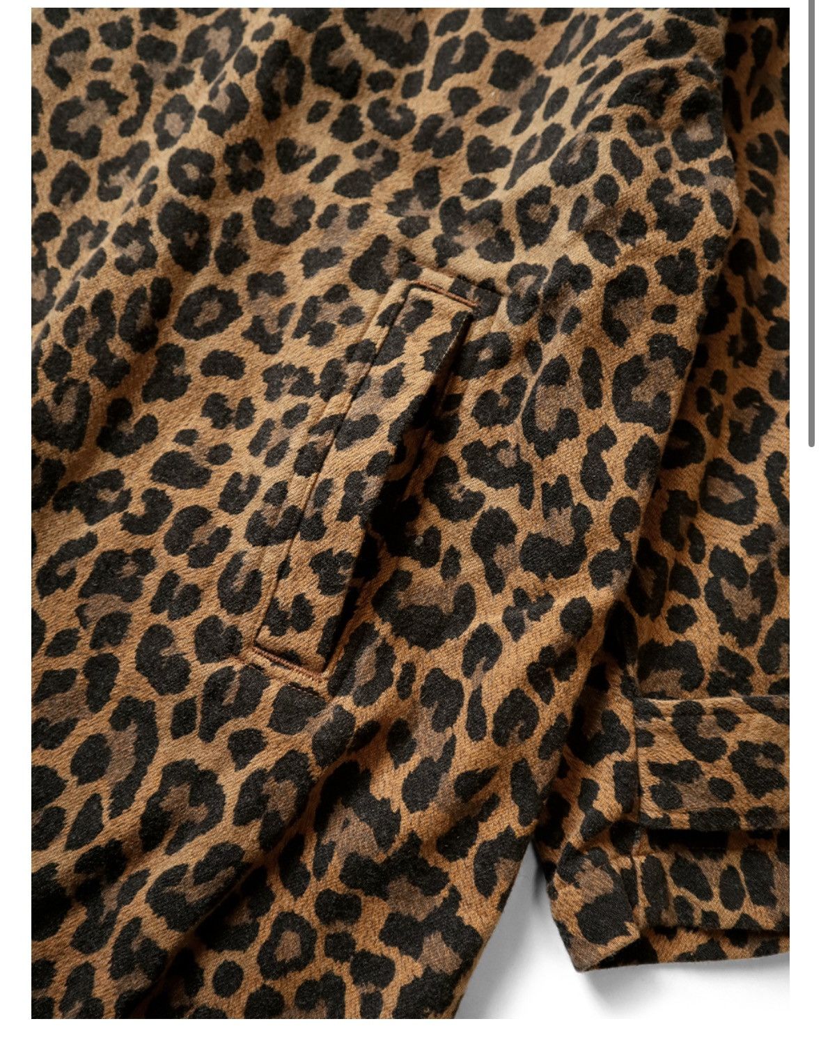 Kapital KAPITAL Twill Aged Wool Leopard Print Cavalier Coat Size US M / EU 48-50 / 2 - 6 Thumbnail