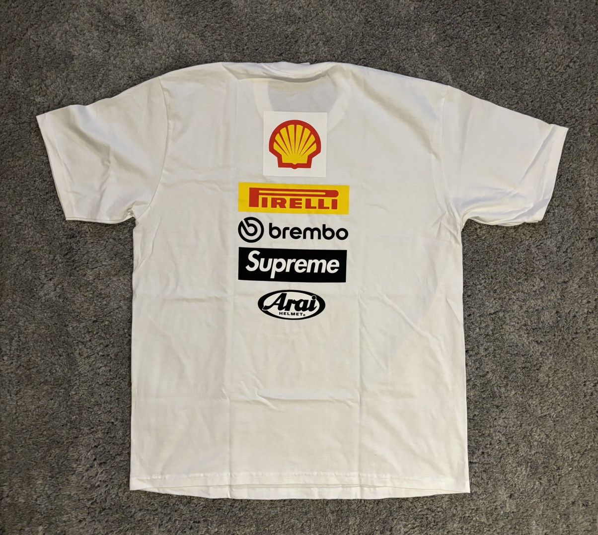 Supreme Supreme x Ducati logo tee | Grailed