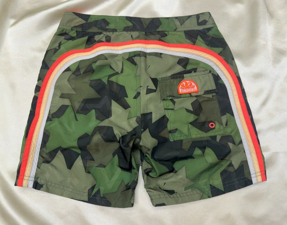 Sundek Camo Sundek 28 Long Beach Board Shorts Trunks Bath Size 28 S Size US 28 / EU 44 - 1 Thumbnail