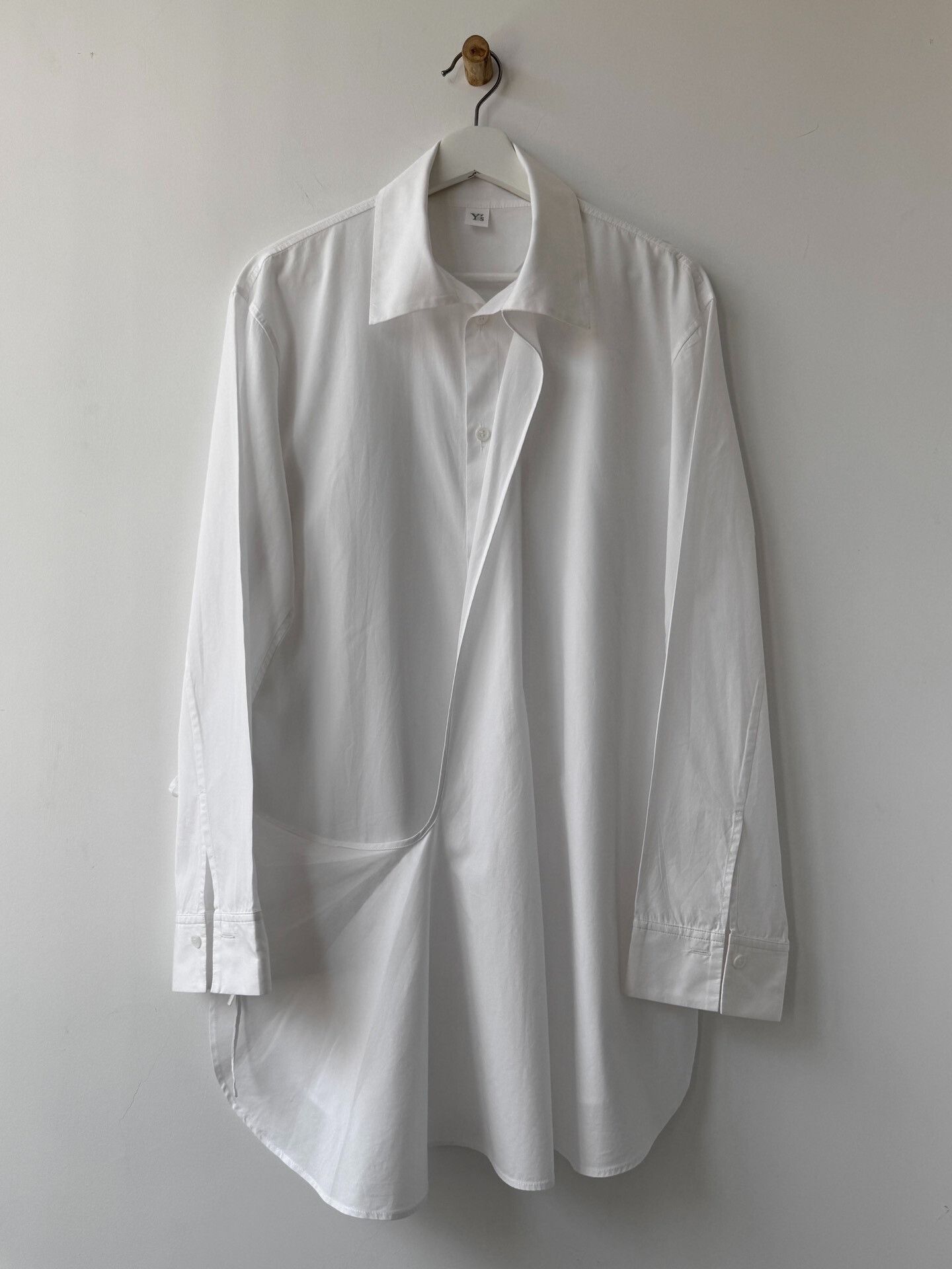 Yohji Yamamoto Yohji Yamamoto Y's 18AW Asymmetric Shirt Size US M / EU 48-50 / 2 - 1 Thumbnail