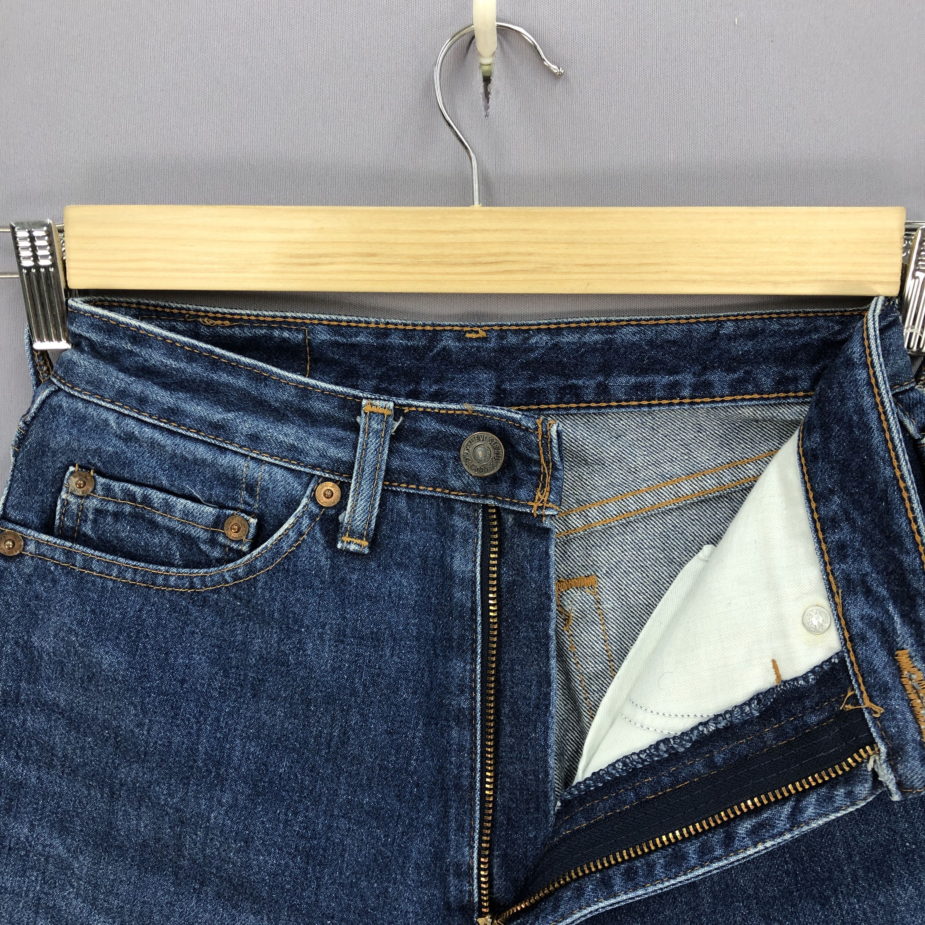 Levi's Vintage Levis Faded Jeans Levi's 606 Blue Wash Tapered Denim Size 24" / US 00 / IT 34 - 5 Thumbnail