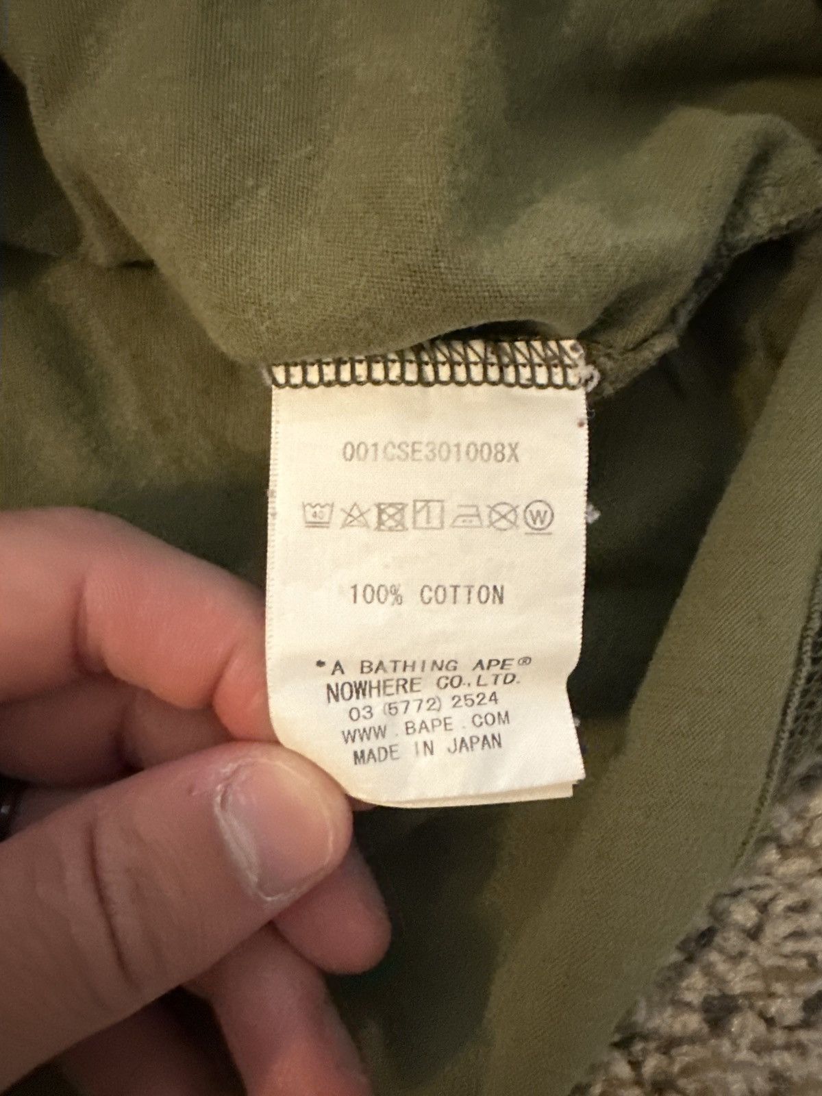 Bape Bape Zipper T-Shirt Size US M / EU 48-50 / 2 - 3 Thumbnail