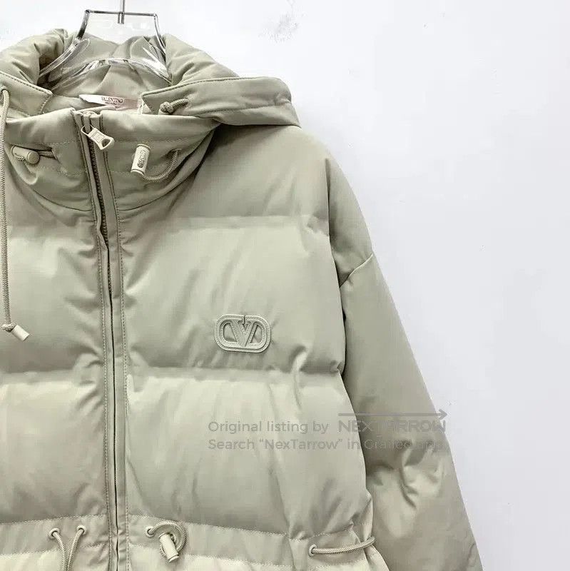Valentino Valentino Beige Nylon Men's Puffer Jacket . Size US S / EU 44-46 / 1 - 2 Thumbnail