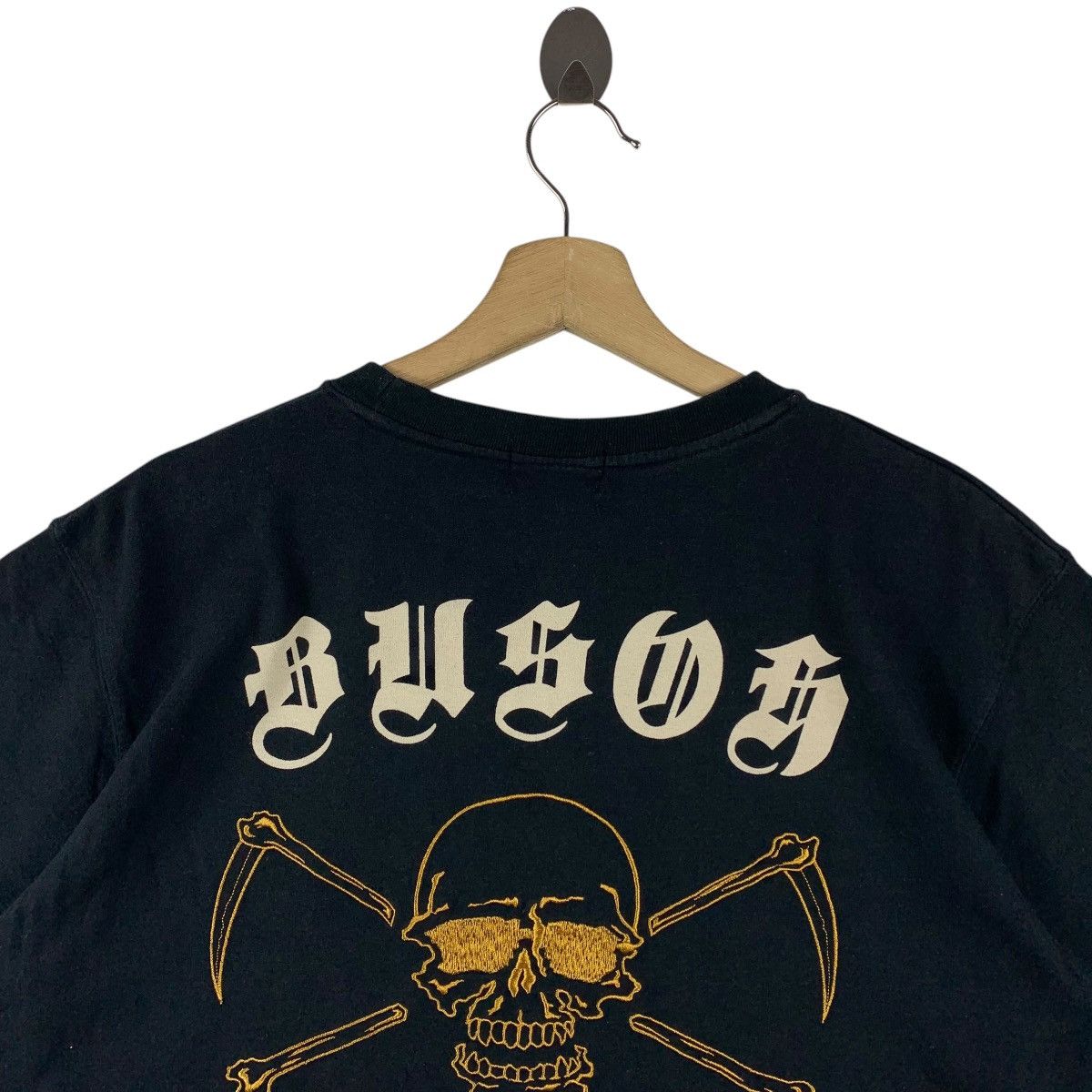 Vintage Vintage THE CROWS big skull printed backhit tee Size US L / EU 52-54 / 3 - 9 Thumbnail