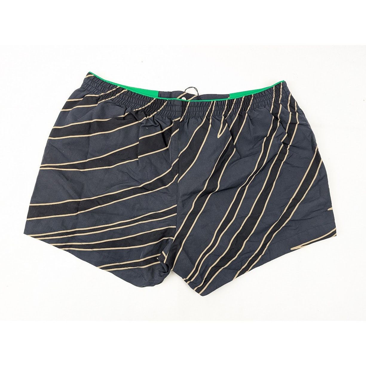 Bottega Veneta o1rshd1 Nylon Animal Print Boxer Short in Navy/Black/Sesame Size US 32 / EU 48 - 10 Thumbnail