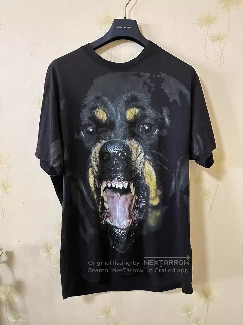 Givenchy Givenchy Dog head short-sleeve T-shirt Size US L / EU 52-54 / 3 - 1 Thumbnail
