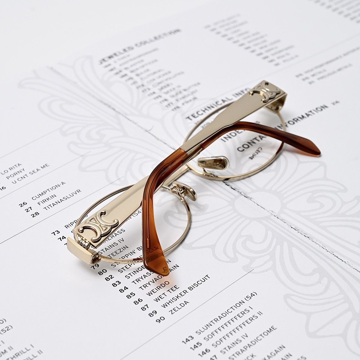 Celine CELINE CL50140U GLASSES Size ONE SIZE - 10 Thumbnail