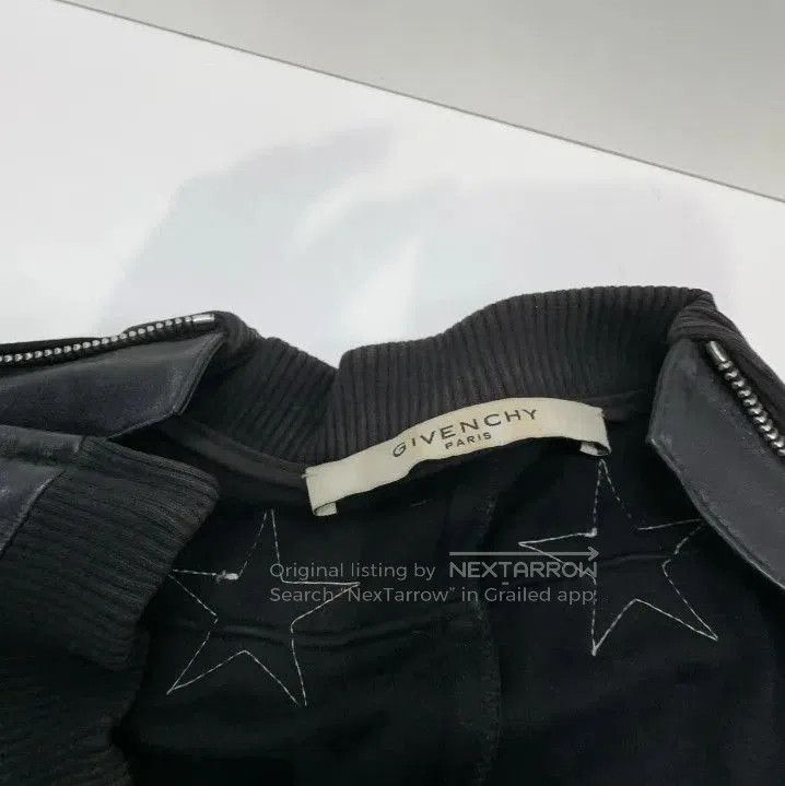 Givenchy Givenchy Star-Embellished Black Bomber Jacket. Size US M / EU 48-50 / 2 - 4 Thumbnail