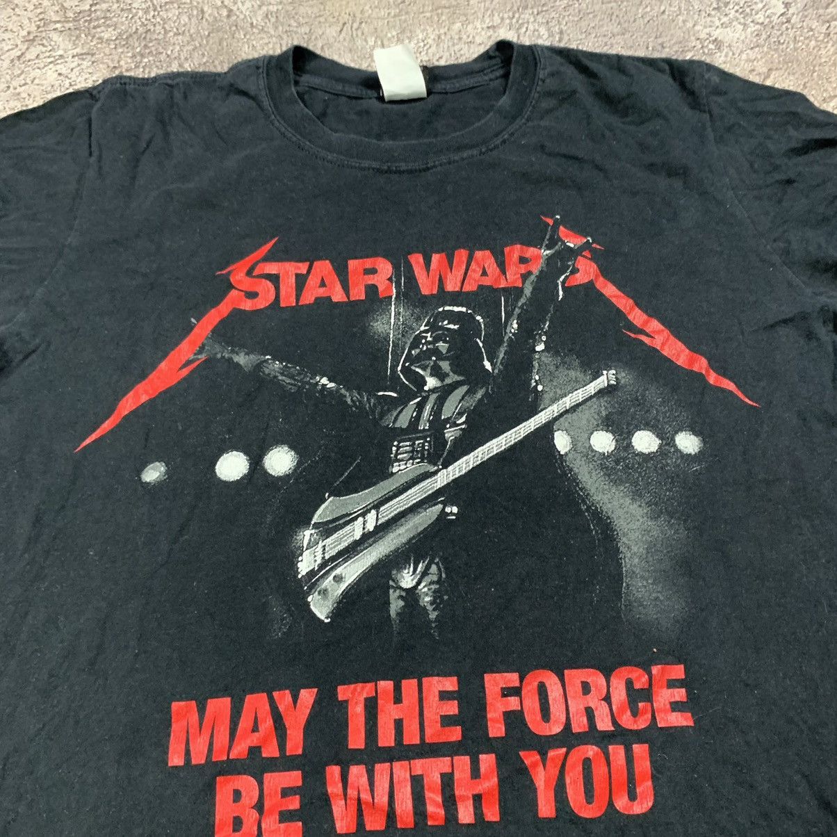 Vintage Vintage 90s Star Wars Darth Vader Graphic Tee Streetwear M Size US M / EU 48-50 / 2 - 4 Thumbnail