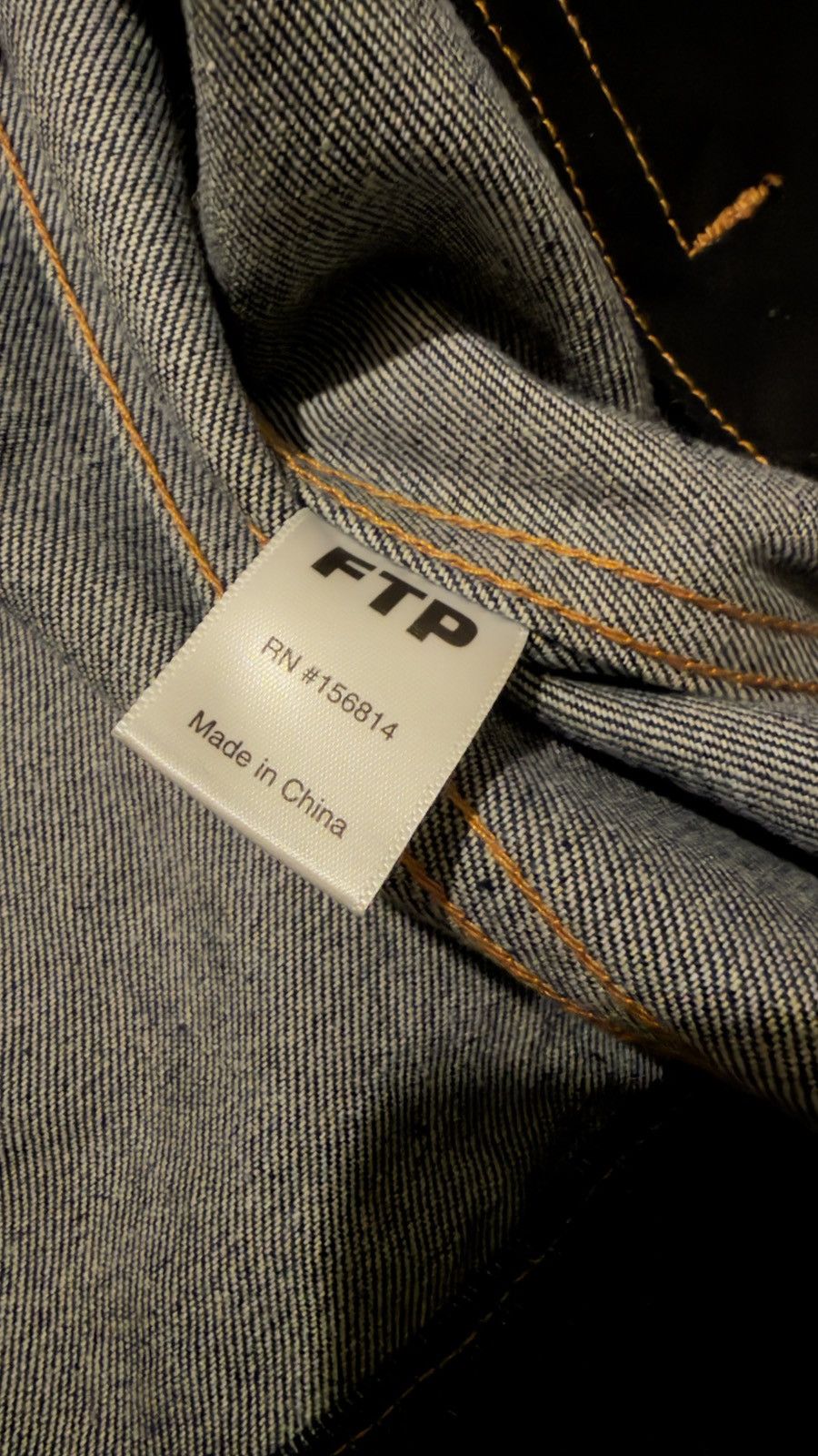 Fuck The Population FTP Denim Jacket Indigo Size US XXL / EU 58 / 5 - 5 Thumbnail