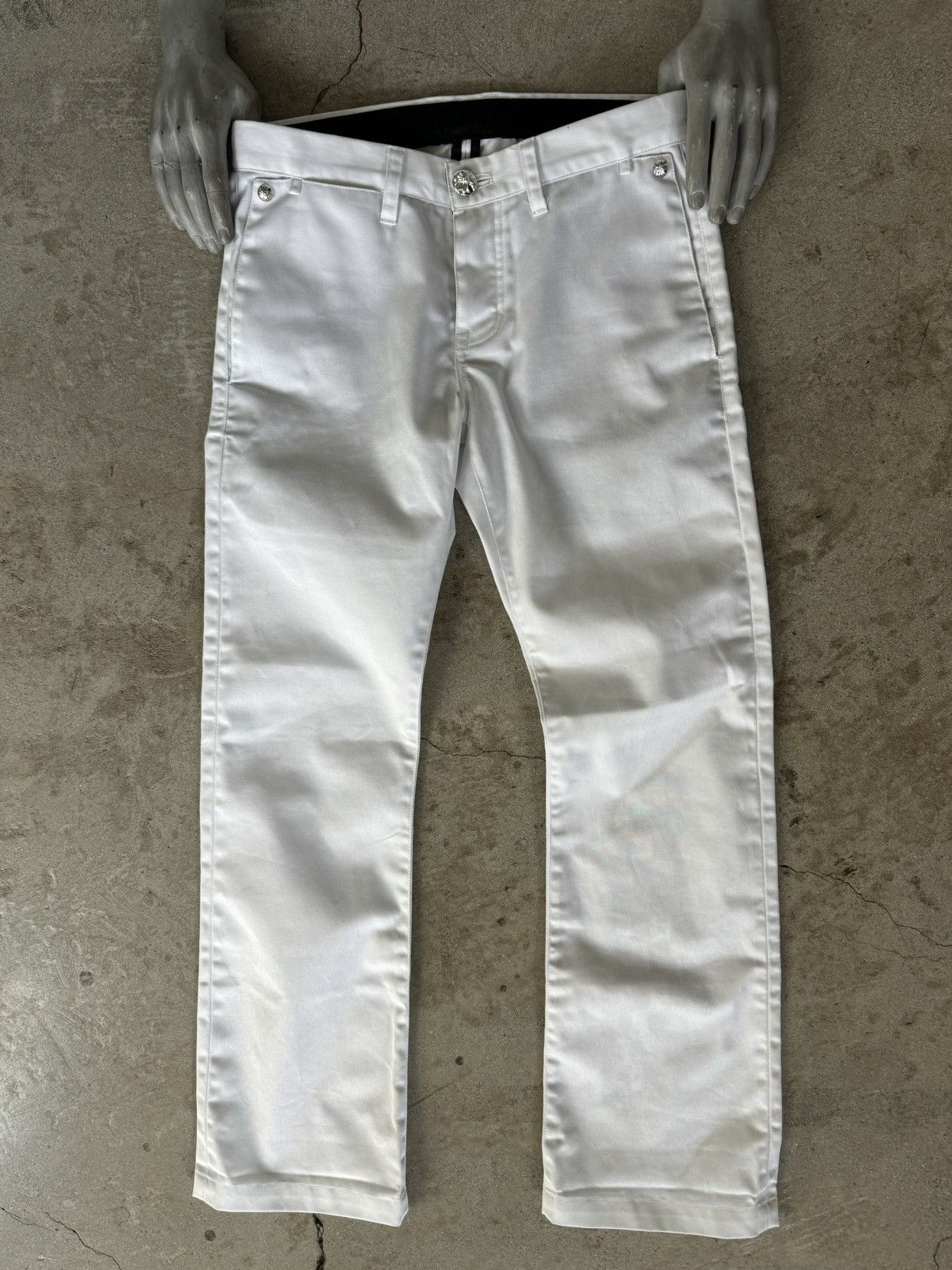 Chrome Hearts CHROME HEARTS MATTYBOY CHECKERED 99 EYES PANTS Size US 32 / EU 48 - 2 Thumbnail