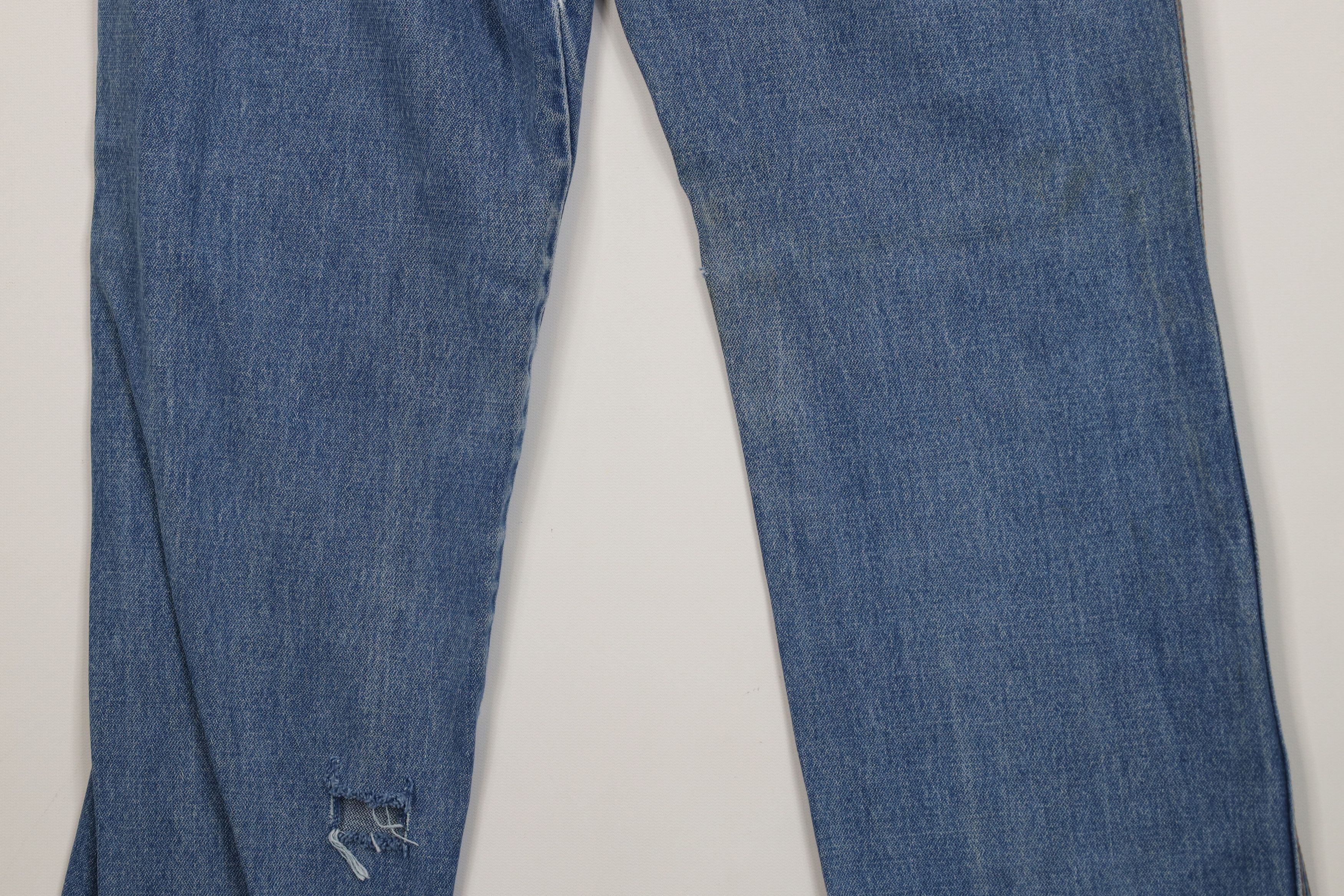 Wrangler Vintage 70s Wrangler Western Straight Leg Jeans Blue USA Size 34" / US 12 / IT 48 - 15 Thumbnail
