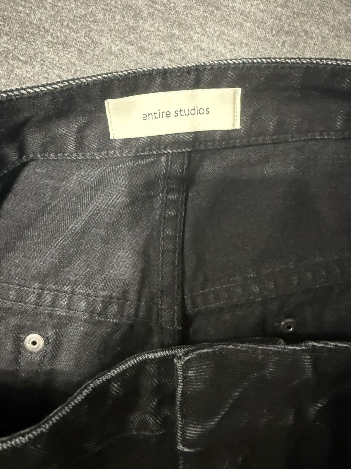 Entire Studios Entire Studios Low Rise Flared Jeans Size XL Size US 38 / EU 54 - 4 Thumbnail