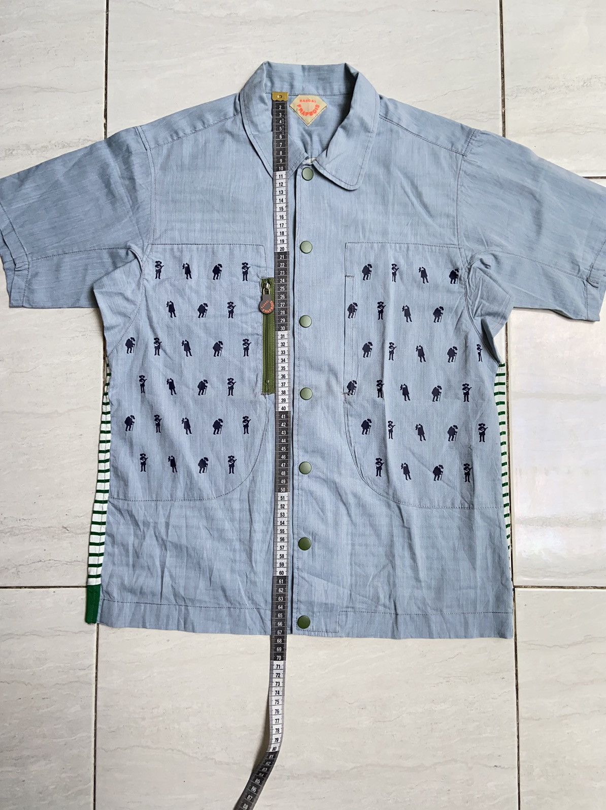 Frapbois FRAPBOIS Blue Shirt Size US M / EU 48-50 / 2 - 10 Thumbnail