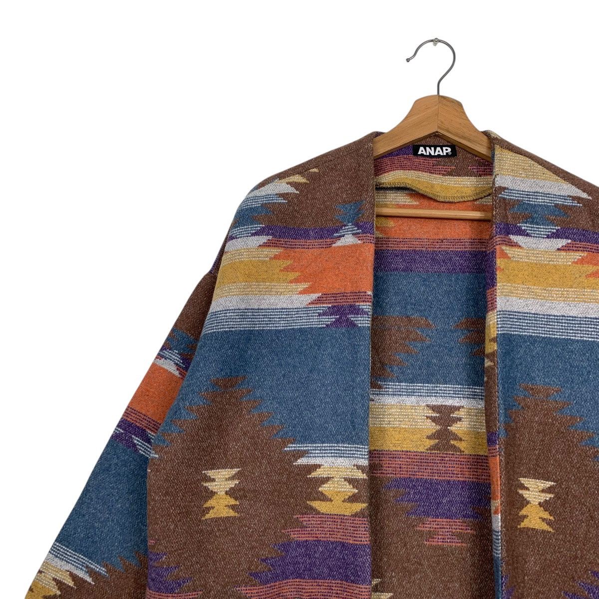 Japanese Brand Japanese Brand Anap Navajo Aztech Buttonless Coat Size M / US 6-8 / IT 42-44 - 6 Thumbnail