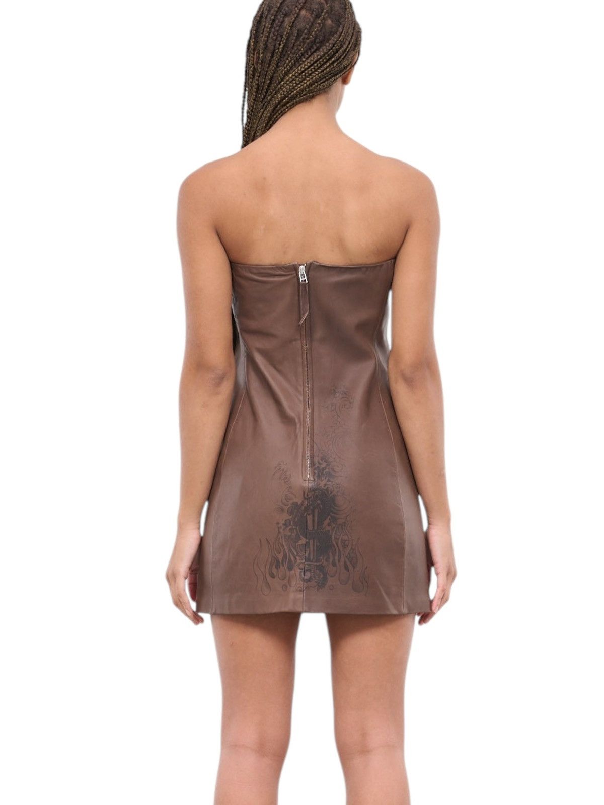 Jean Paul Gaultier $2,200 The Tattoo Lambskin Top Size S / US 4 / IT 40 - 2 Thumbnail