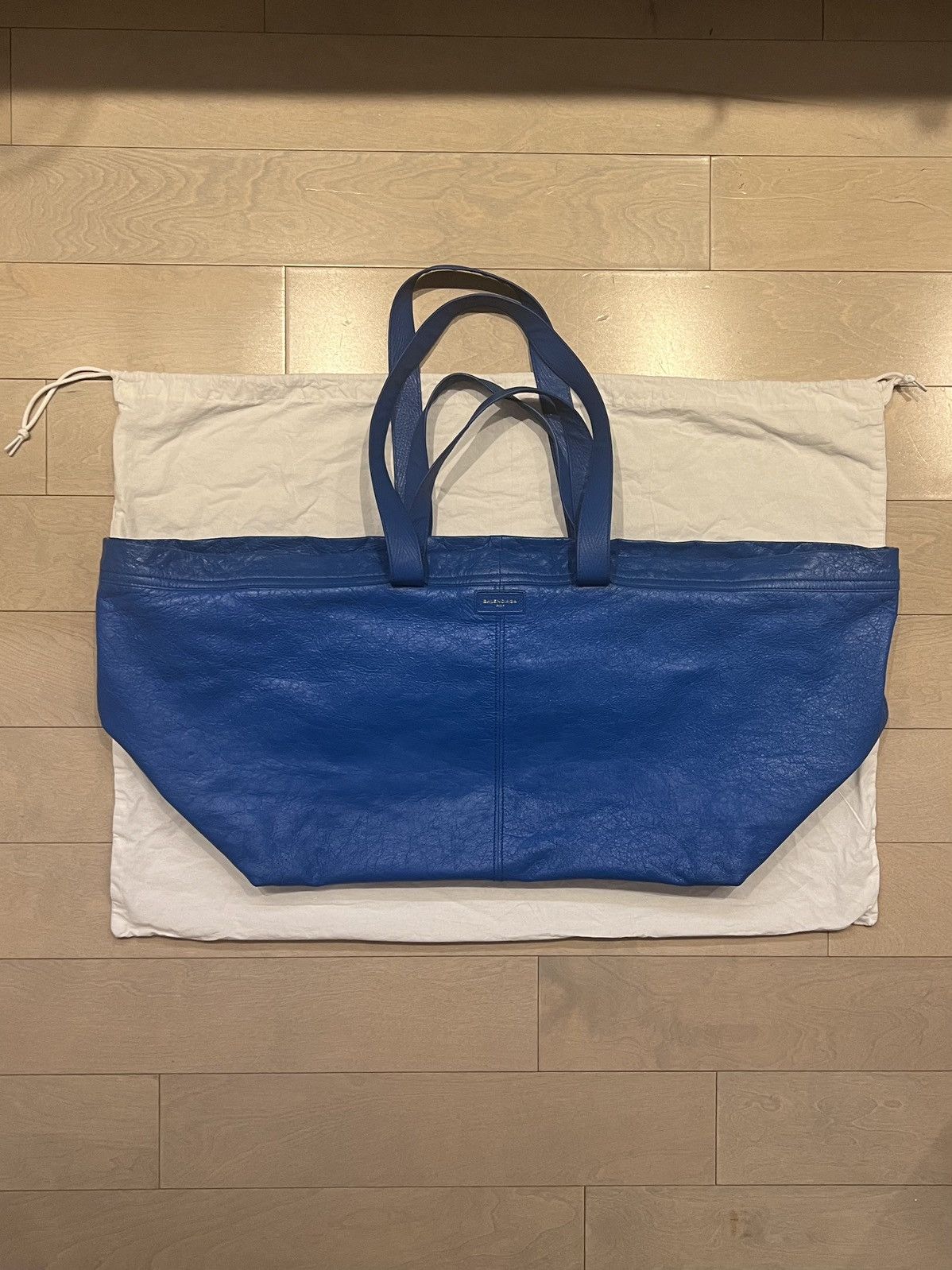 XL Arena Shopper Tote Bag Ikea Blue