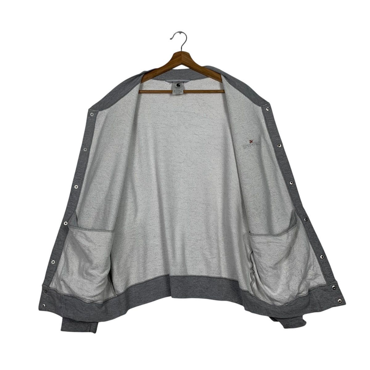 Carhartt Carhatt Snap Button Sweater Jacket Size US L / EU 52-54 / 3 - 11 Thumbnail