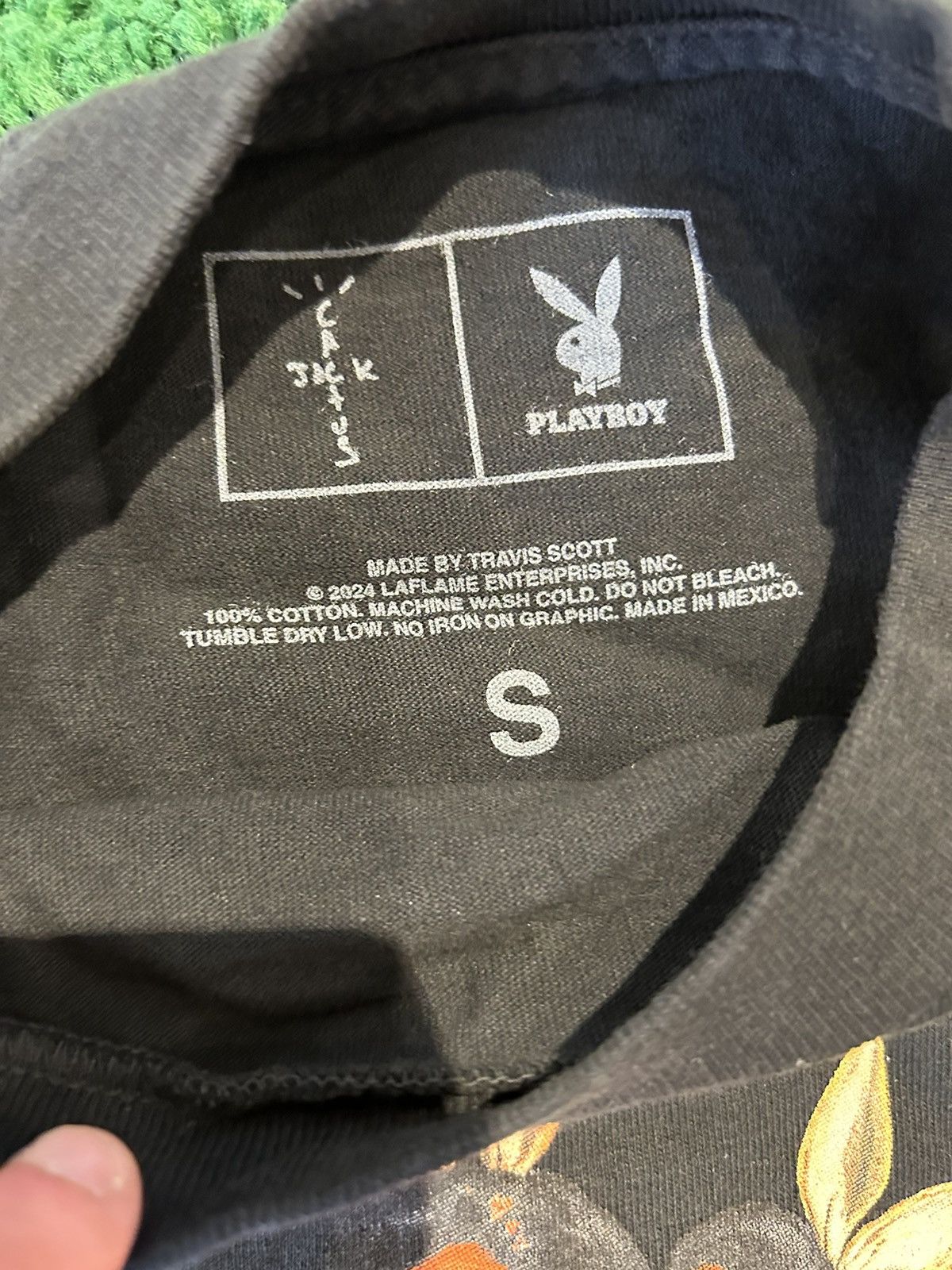 Playboy × Travis Scott Travis Scott Playboy Tee Black Size US S / EU 44-46 / 1 - 6 Thumbnail