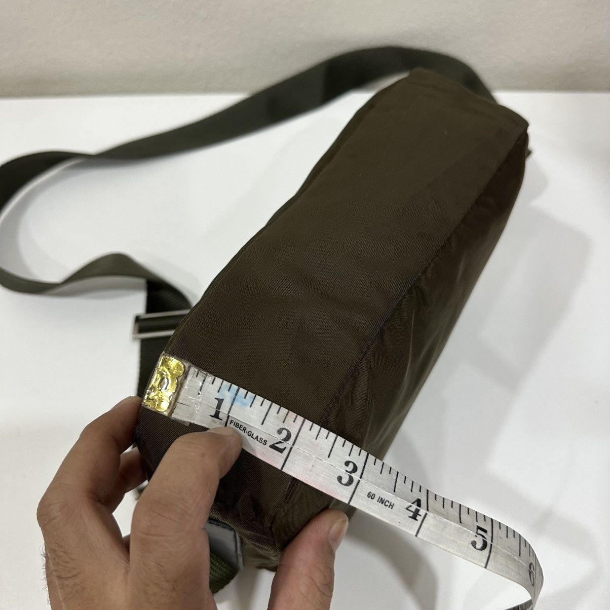 Prada ‼️LASTDROP‼️ PRADA NYLON KHAKI CROSSBODY SHOULDER BAG Size ONE SIZE - 11 Thumbnail