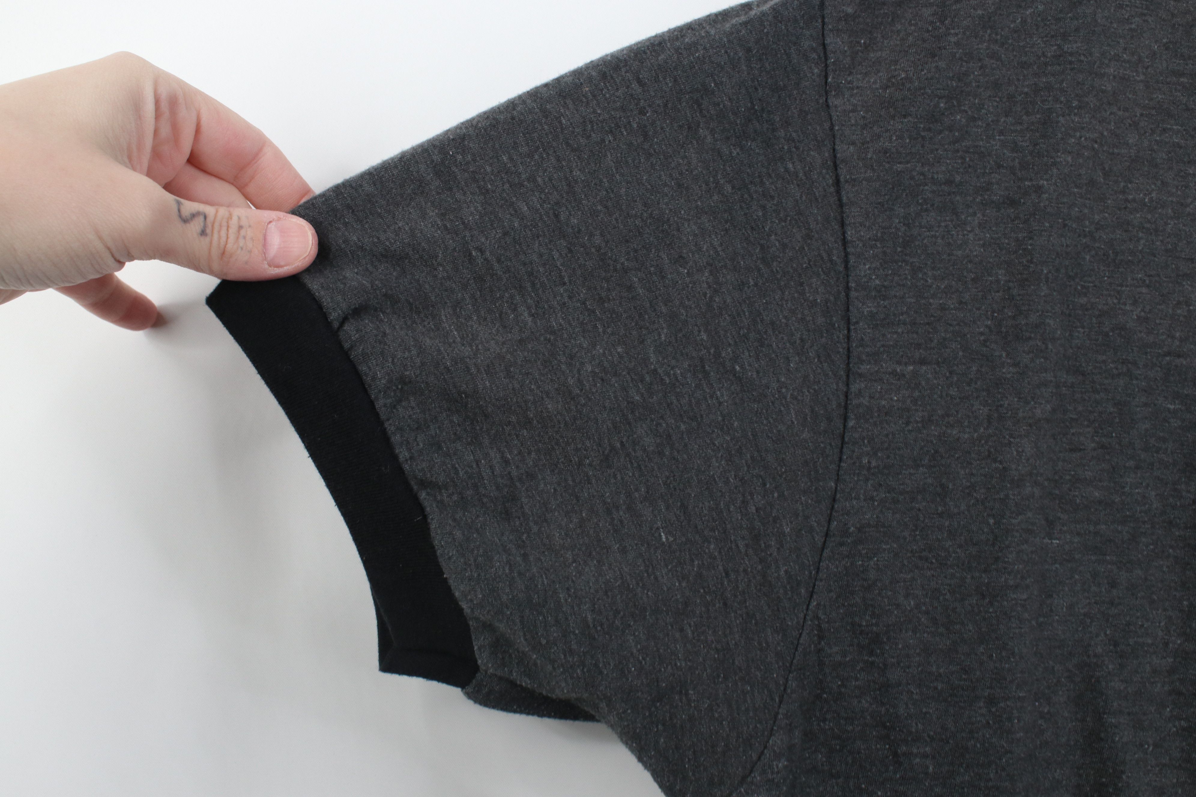 Vintage Vintage Y2K American Apparel Jersey Knit Ringer T-Shirt Size US XL / EU 56 / 4 - 7 Thumbnail