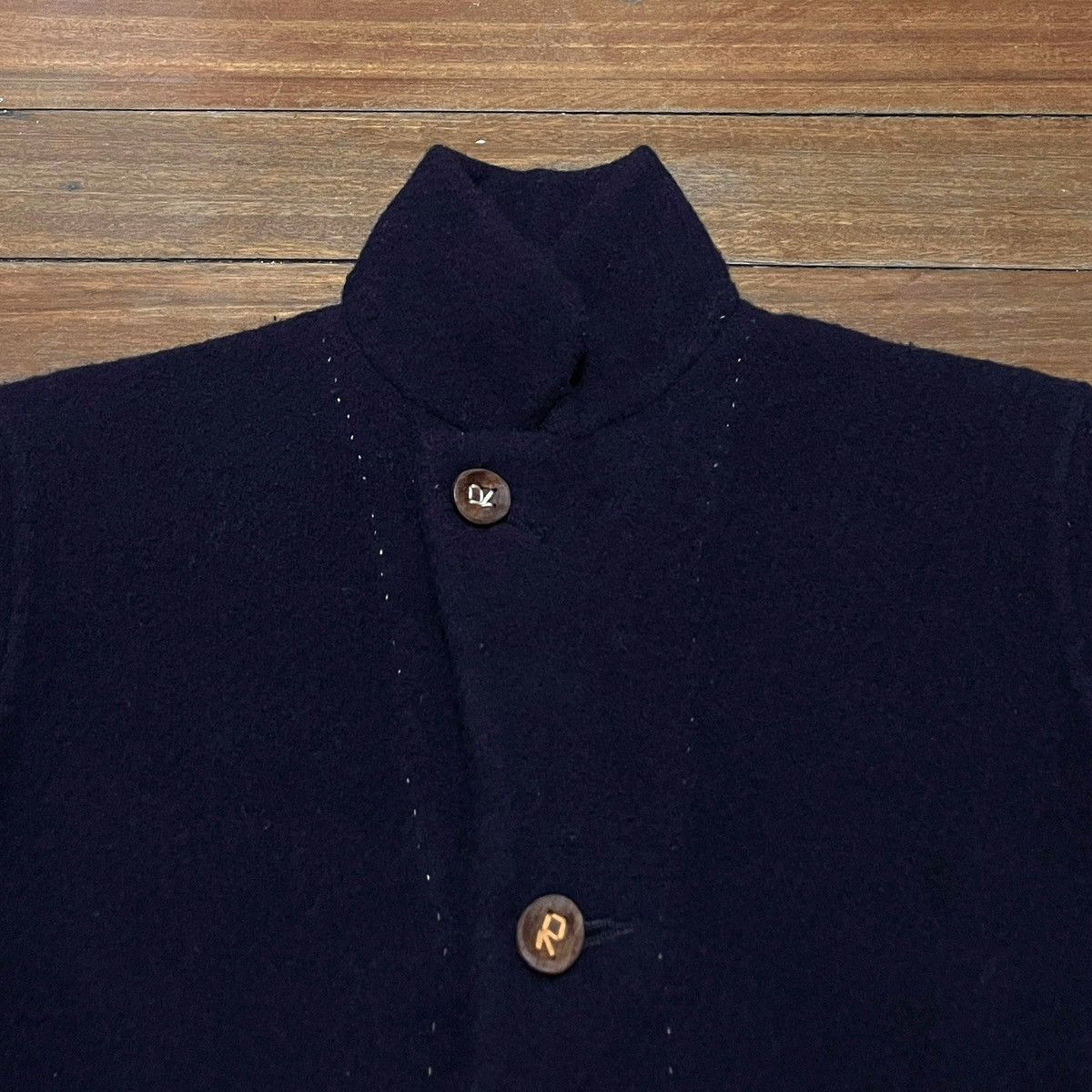 45rpm Rare Design Vintage Japanese Brand 45rpm Wool Jacket 1990s Size US S / EU 44-46 / 1 - 3 Thumbnail