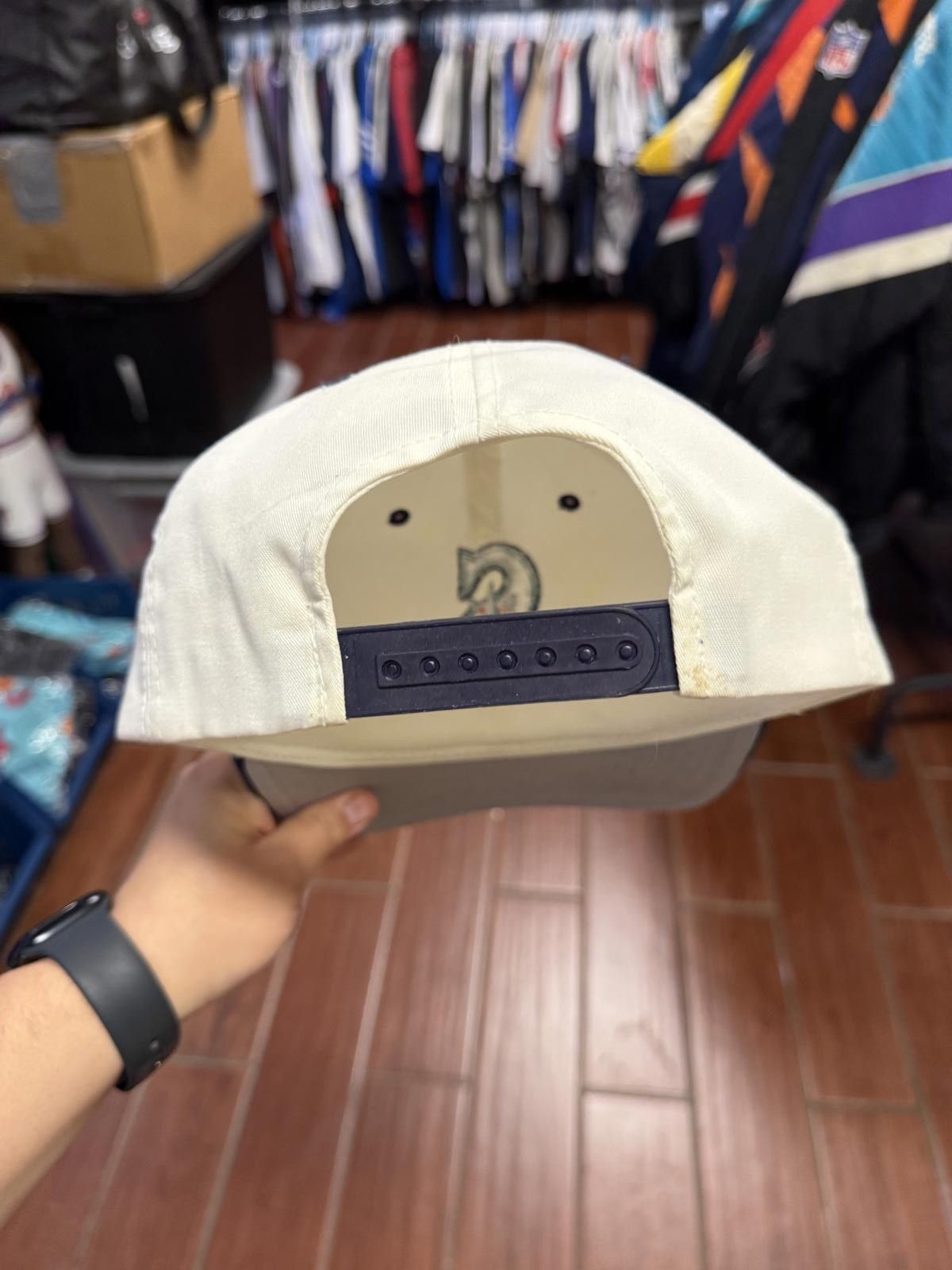 MLB 90s Vintage Seattle Mariners Snapback Hat Size ONE SIZE - 5 Thumbnail