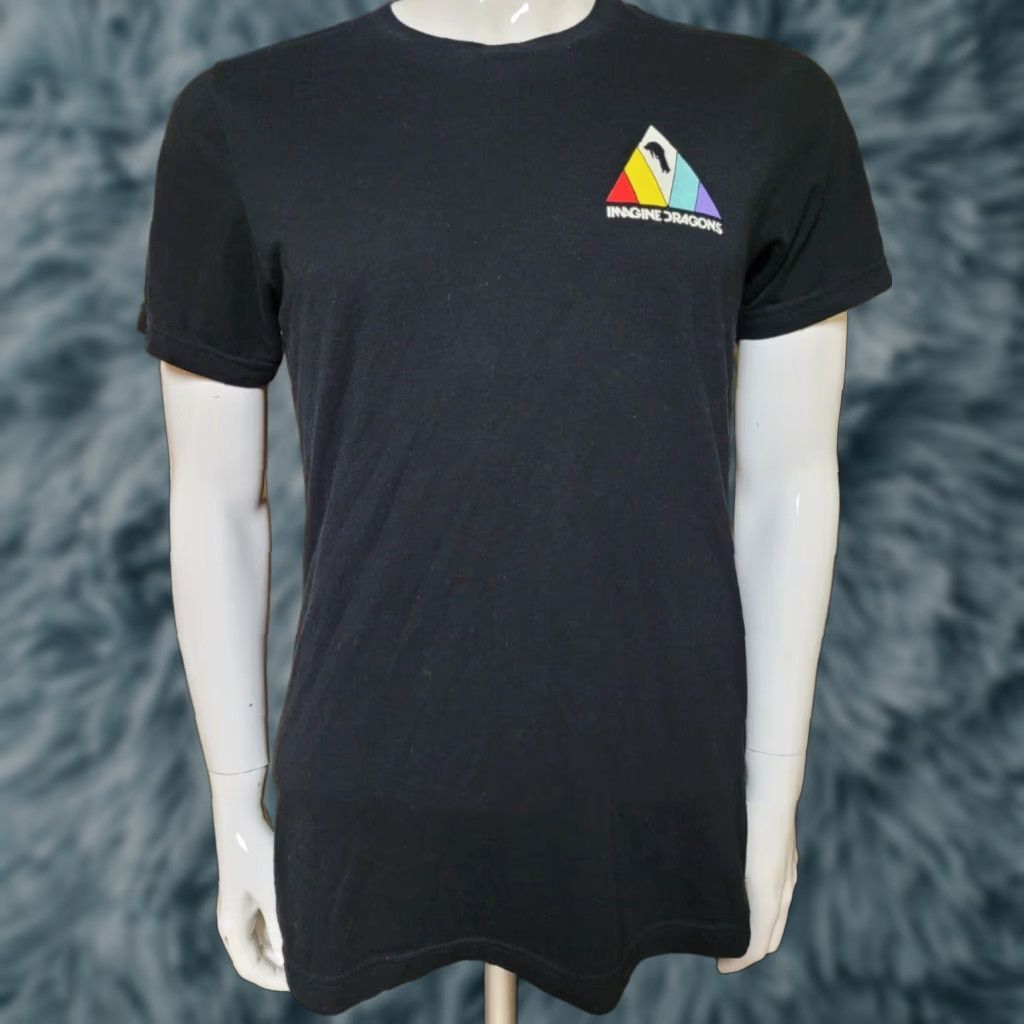 Vintage VINTAGE Imagine Dragons Evolve 2018 Concert Tour T Shirt Medium Black Men Short Sleeve Crew Neck Size US M / EU 48-50 / 2 - 1 Thumbnail