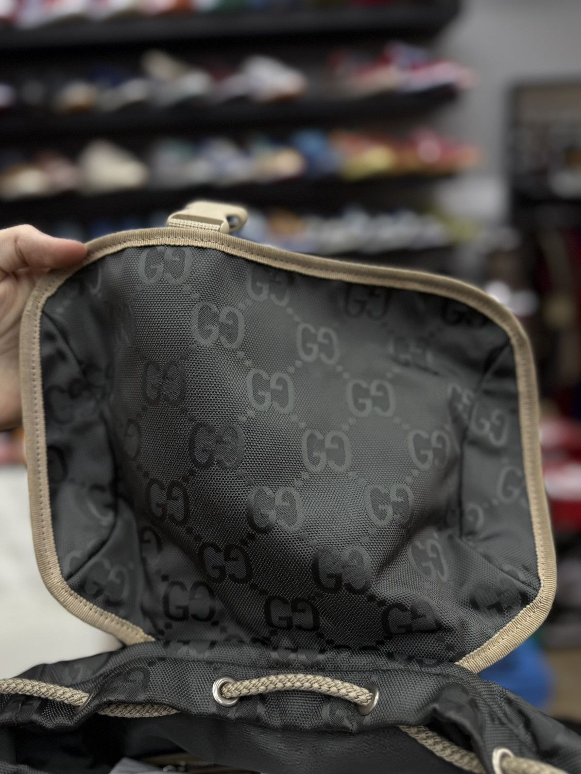 Gucci Gucci Grey Off The Grid Backpack $2220 Retail Size ONE SIZE - 14 Thumbnail