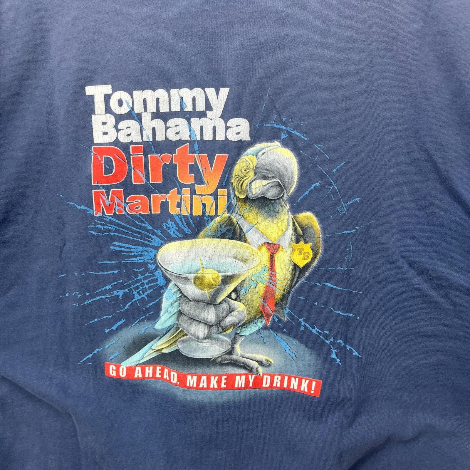 Tommy Bahama Vintage Tommy Bahama Dirty Martini Parrot T-Shirt XL Size US XL / EU 56 / 4 - 3 Thumbnail