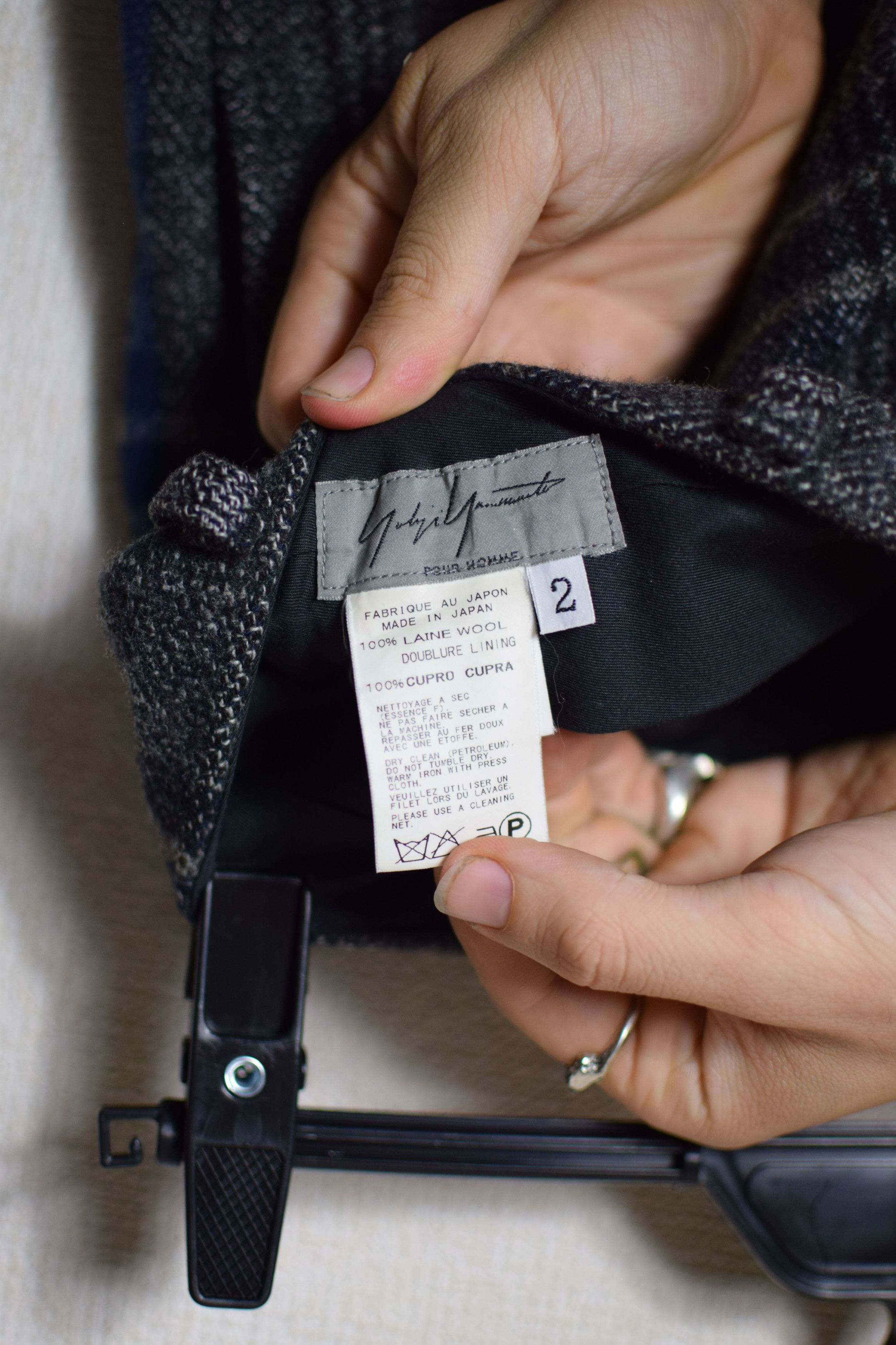 Yohji Yamamoto YYPH AW12 Check Pants - HD-P35-129 Size US 30 / EU 46 - 9 Thumbnail
