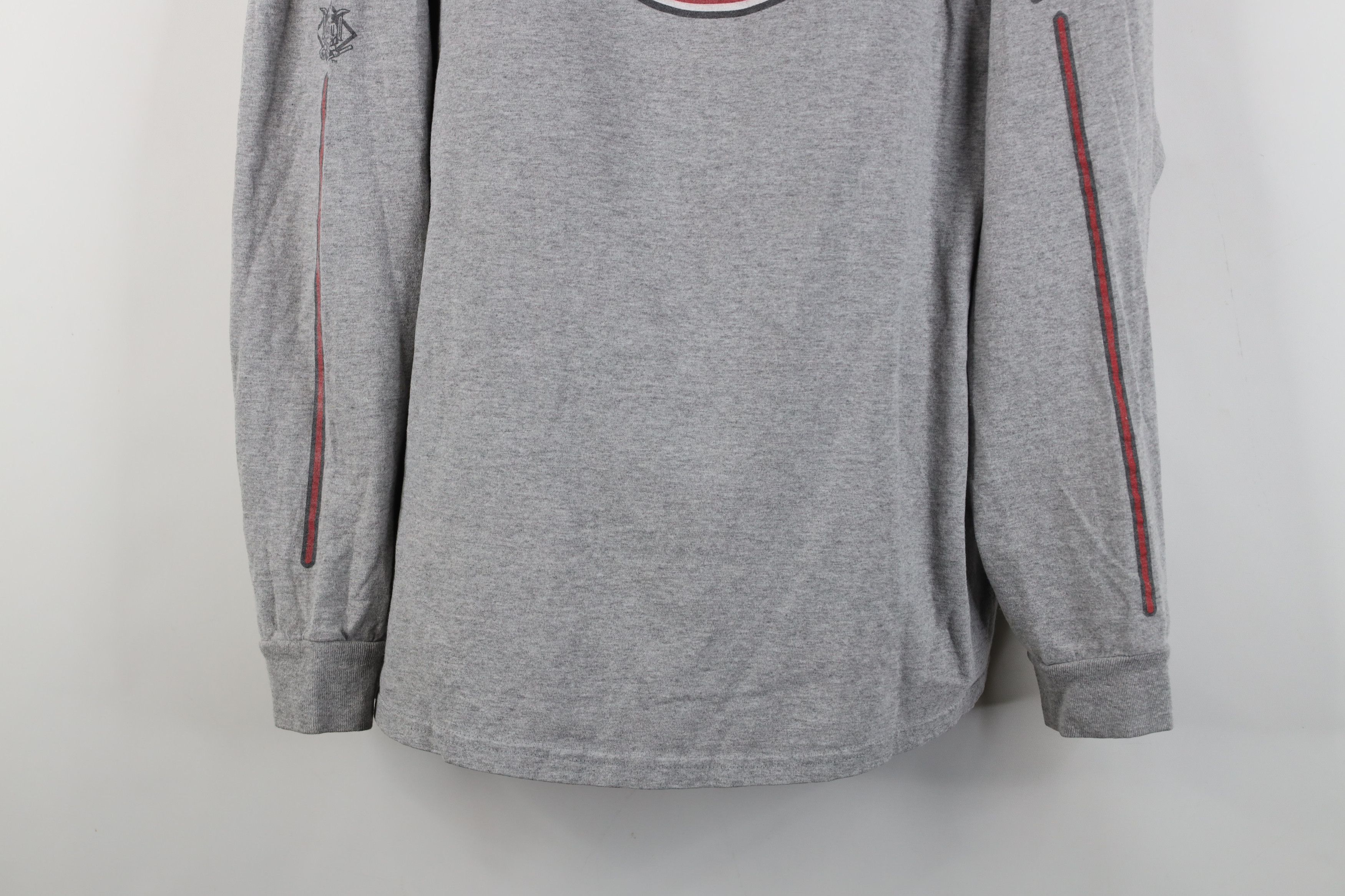 Nike Vintage Y2K 2001 Nike Swoosh Cincinnati Reds T-Shirt Gray Size US L / EU 52-54 / 3 - 3 Thumbnail