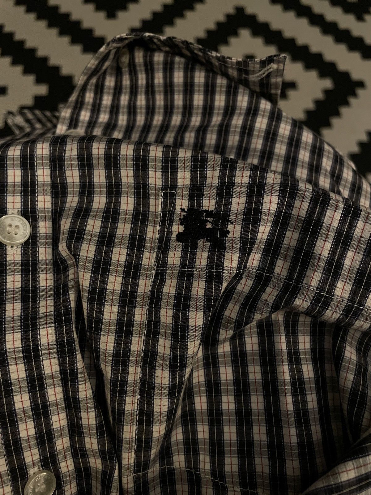 Burberry Burberry Button Up Shirt Size US M / EU 48-50 / 2 - 4 Thumbnail