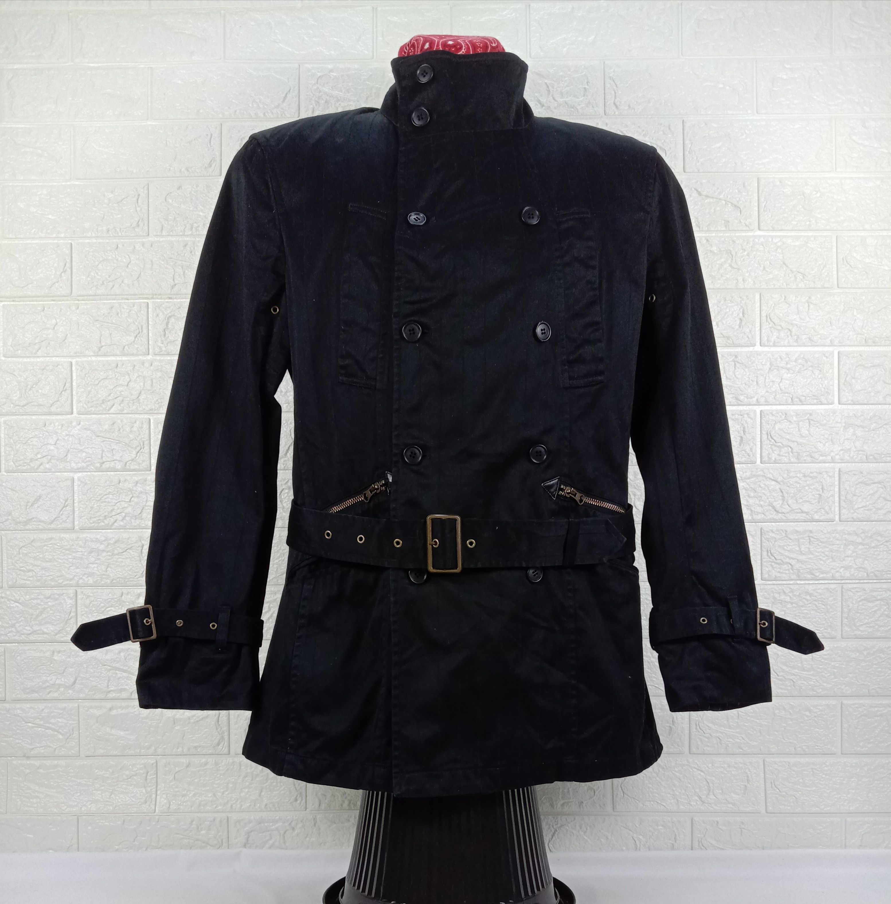 PPFM Vintage PPFM Punk Bondage Belts Black Jacket Size US M / EU 48-50 / 2 - 1 Thumbnail