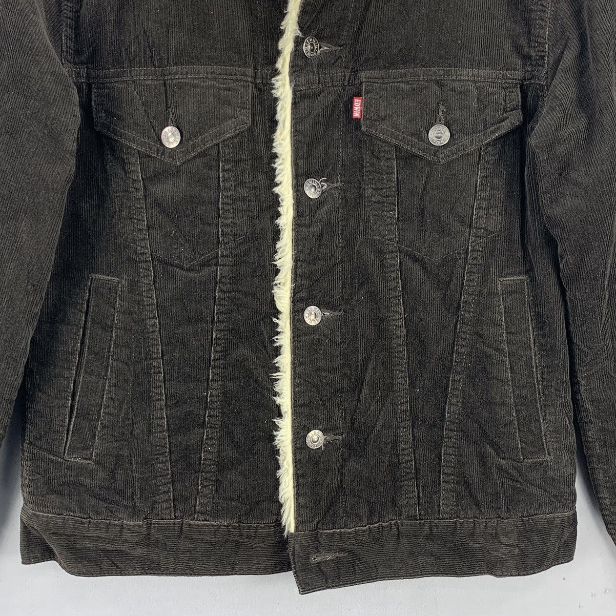 Edwin Vintage Edwin 503 Corduroy Trucker Jacket Size US S / EU 44-46 / 1 - 3 Thumbnail