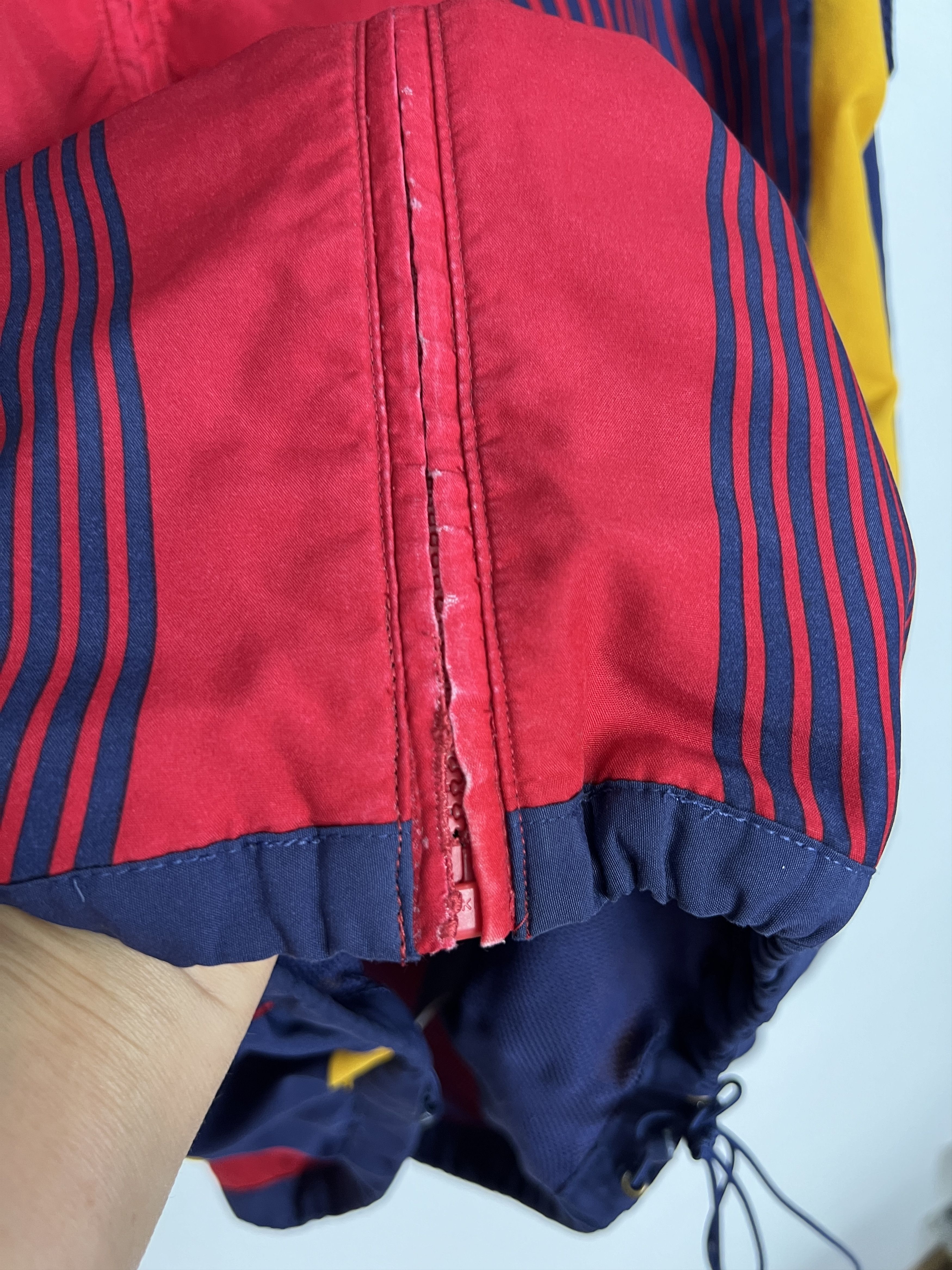 Adidas Vintage Romania Football Jacket Soccer Track Top Zip Size US M / EU 48-50 / 2 - 6 Thumbnail