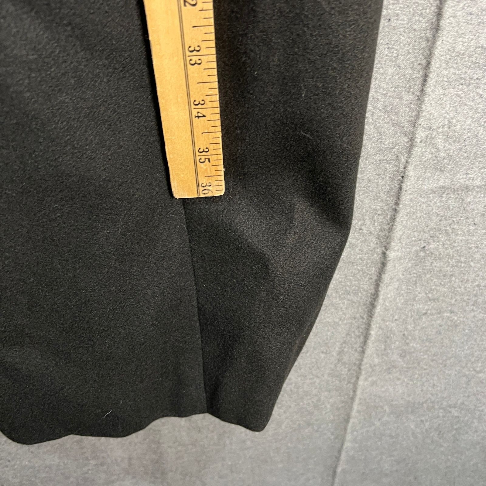 Other Thread Collective Faux Wool Notch Collar Long Coat Black Size XL / US 12-14 / IT 48-50 - 10 Thumbnail
